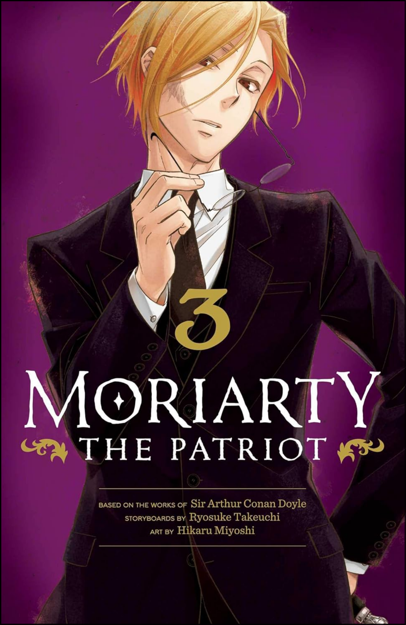 Moriarty the Patriot, Vol. 3 by Ryosuke Takeuchi (Author) | Full Page Print Editon