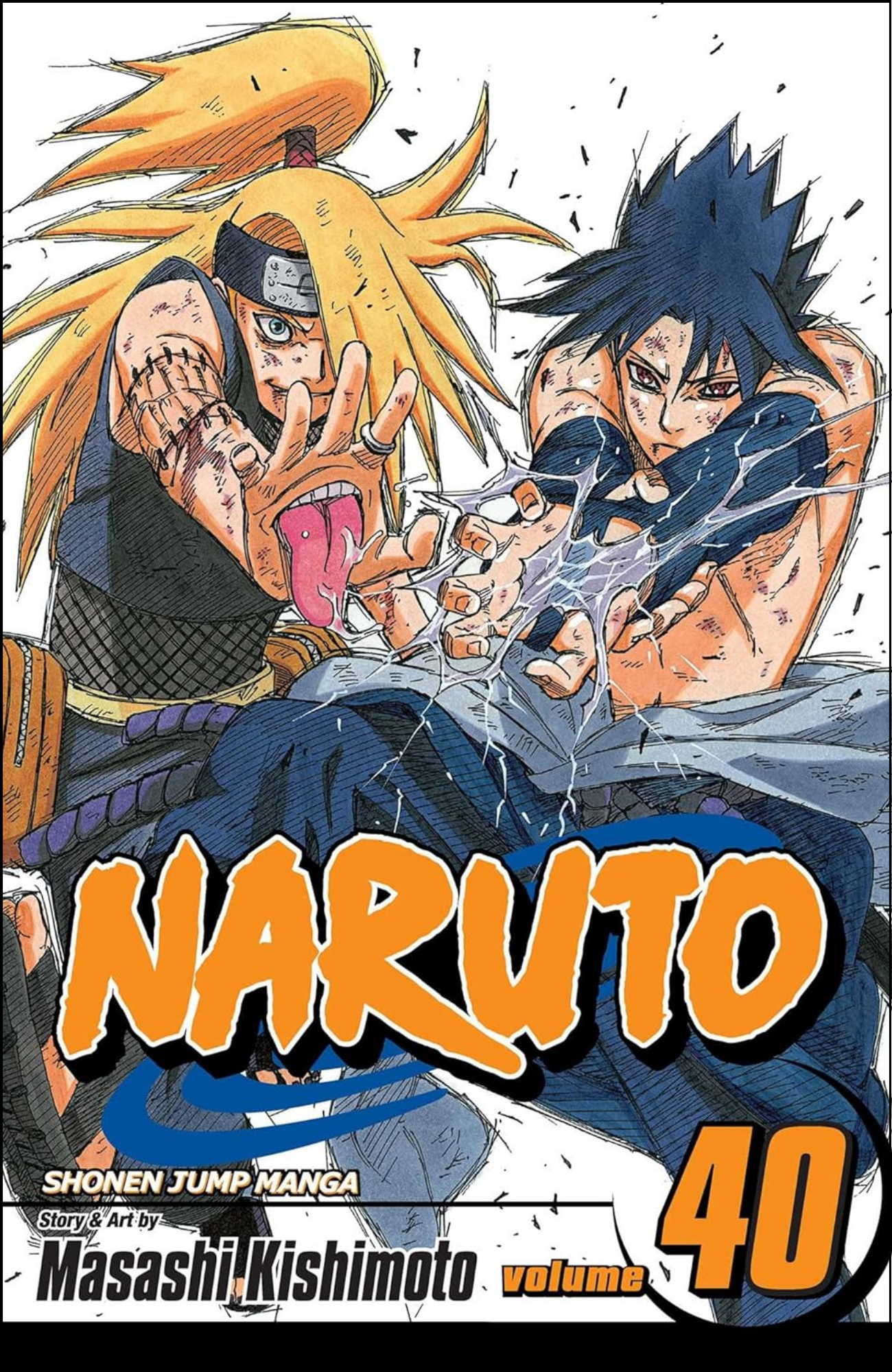Naruto, Vol. 40 by Masashi Kishimoto (Author, Illustrator) | Full Page Print Editon )