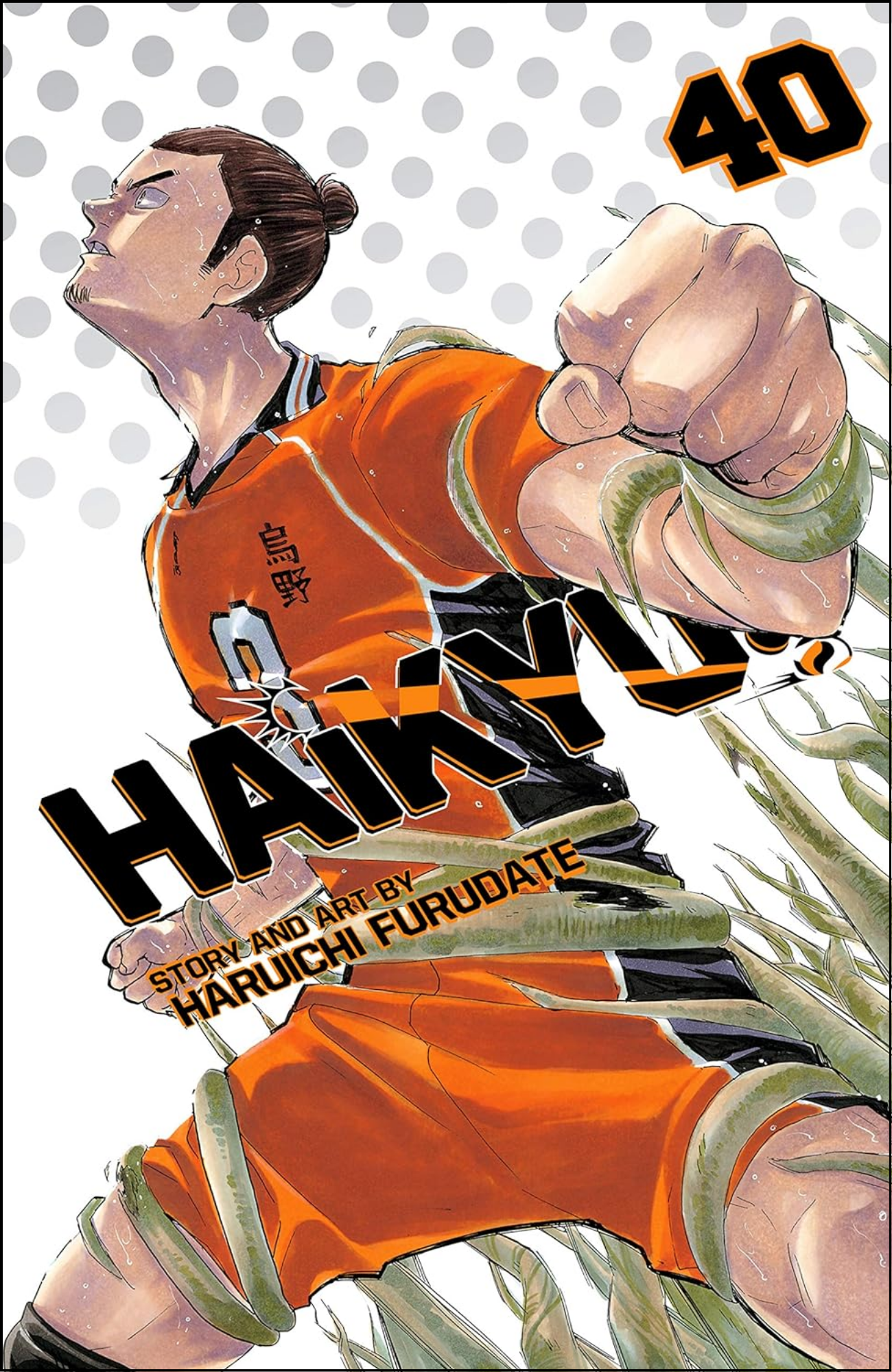 Haikyu!!, Vol. 40 by Haruichi Furudate (Author) | Full Page Print Editon