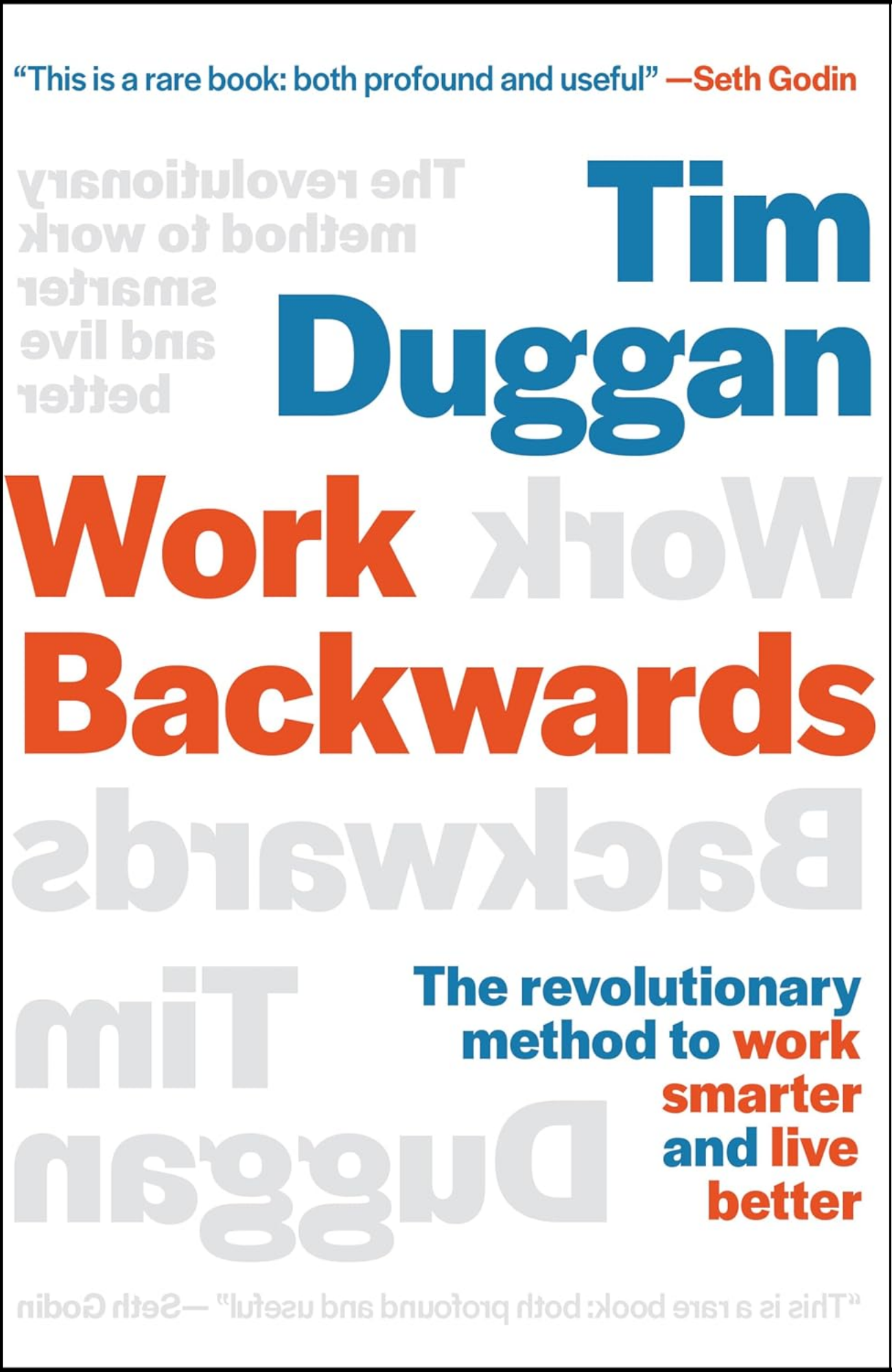 Work Backwards by Tim Duggan (Author)