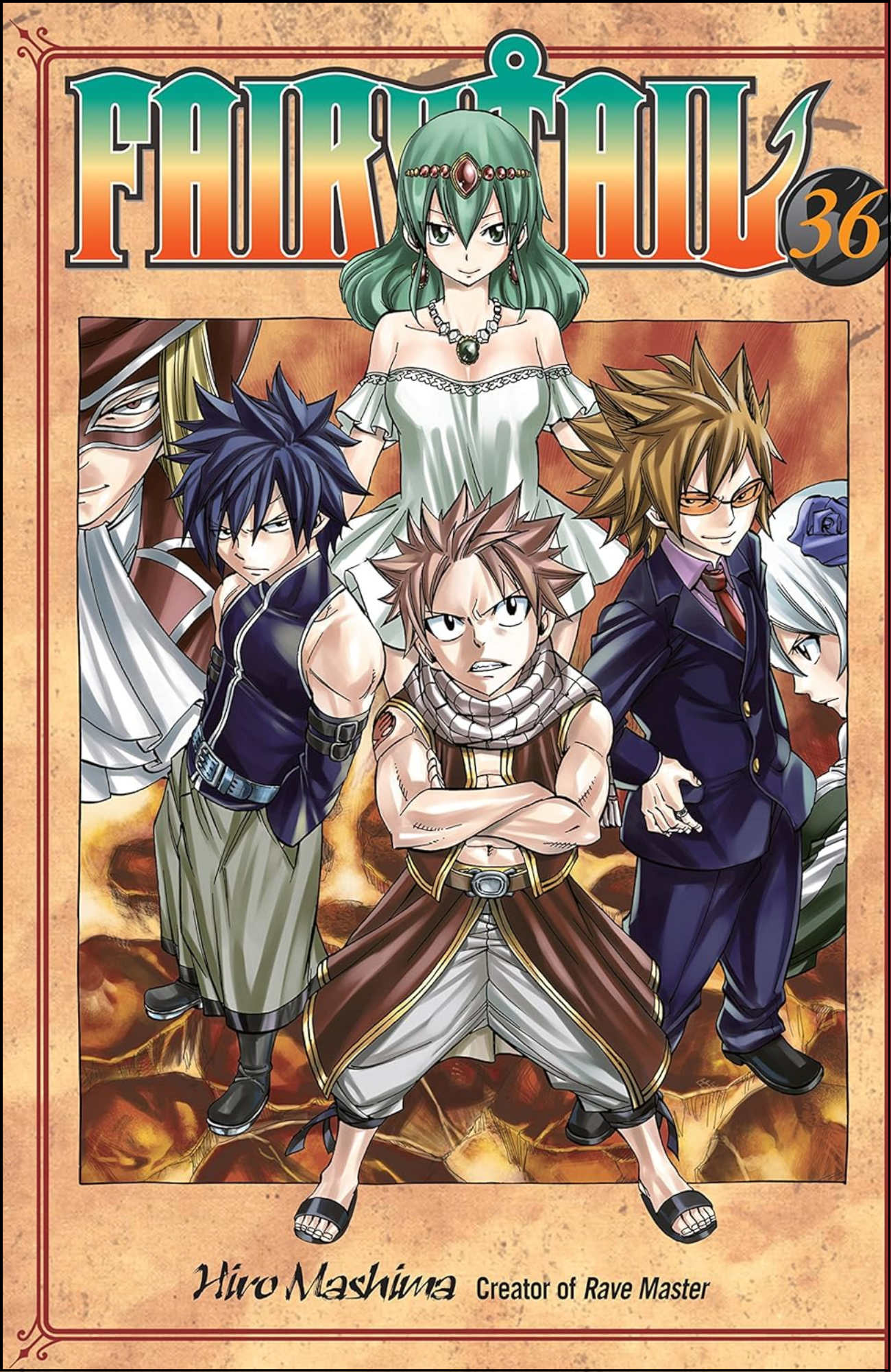 Fairy Tail Vol. 36 by Hiro Mashima (Author, Artist) | Full Page Print Editon