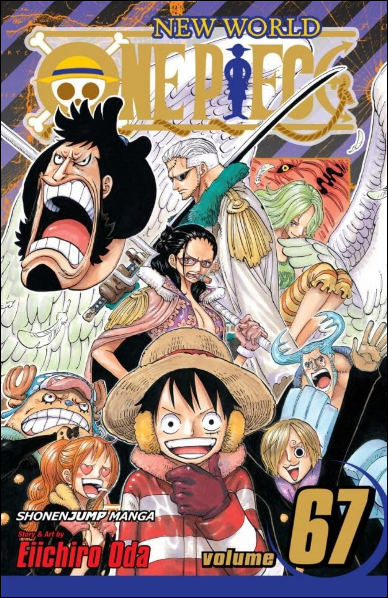 One Piece, Vol. 67 by Eiichiro Oda (Author, Illustrator) | Full Page Print Editon