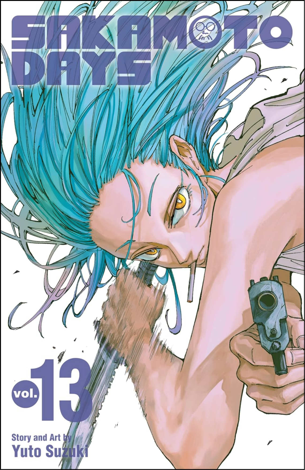 Sakamoto Days, Vol. 13 by Yuto Suzuki (Author) | Full Page Print Editon