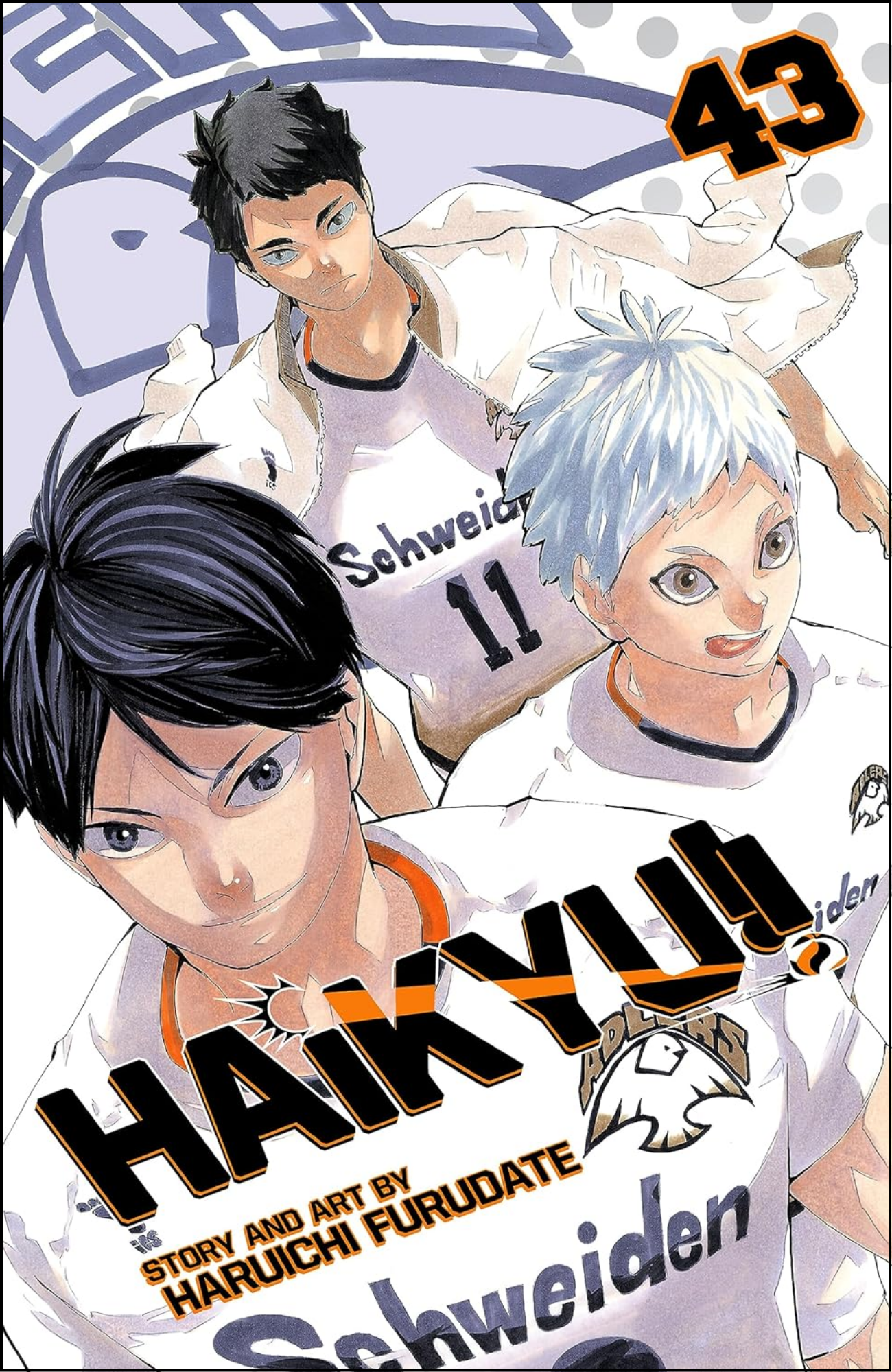 Haikyu!!, Vol. 43 by Haruichi Furudate (Author) | Full Page Print Editon