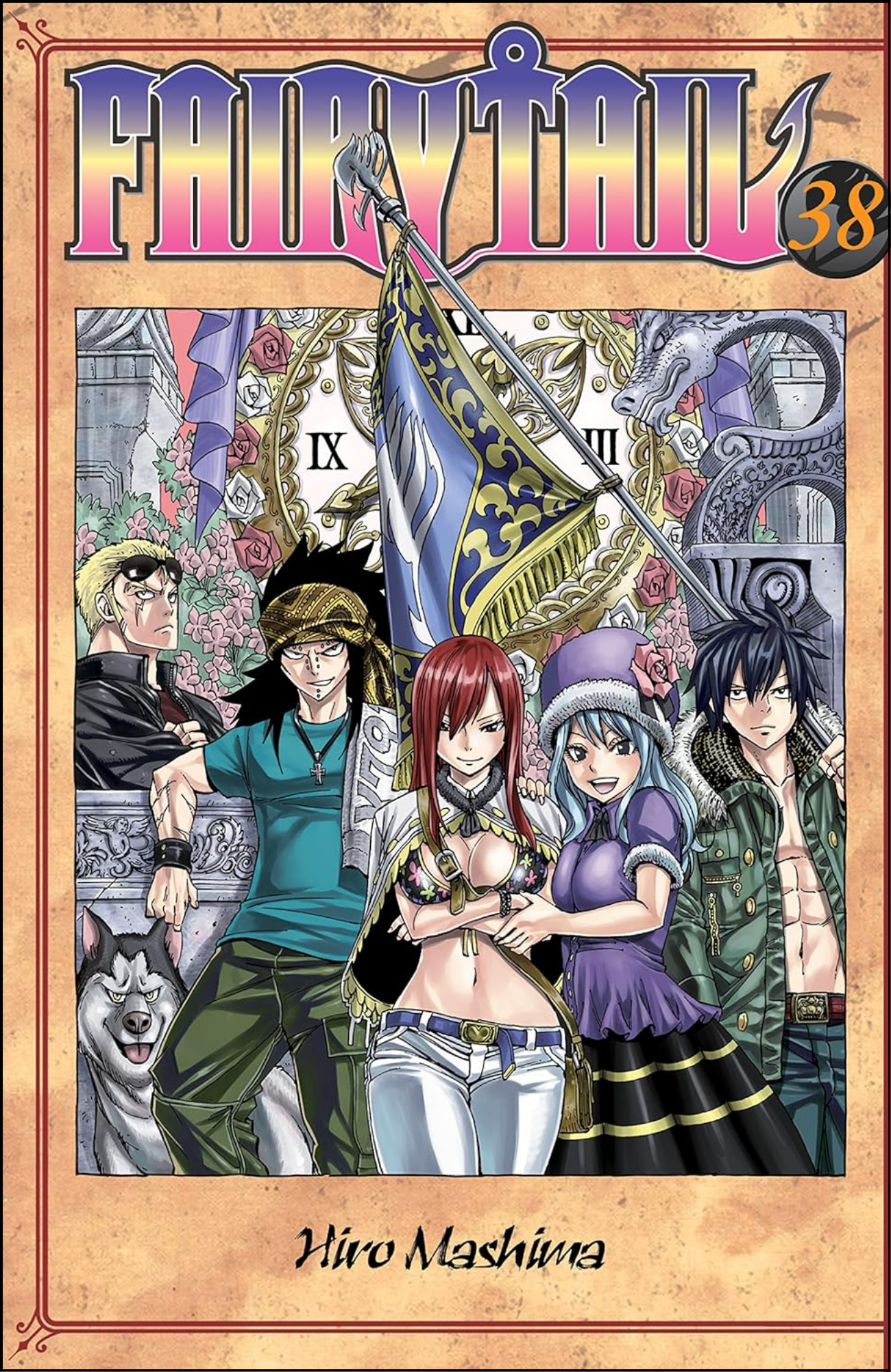 Fairy Tail Vol. 38 by Hiro Mashima (Author, Artist) | Full Page Print Editon