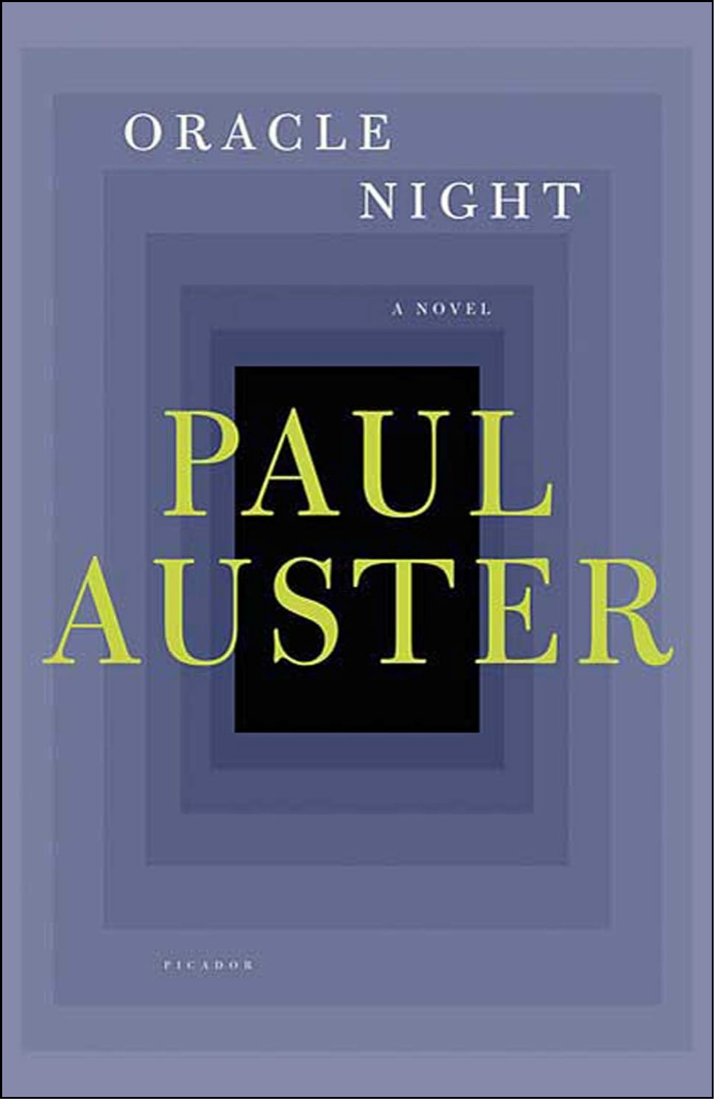 Oracle Night by Paul Auster (Author)
