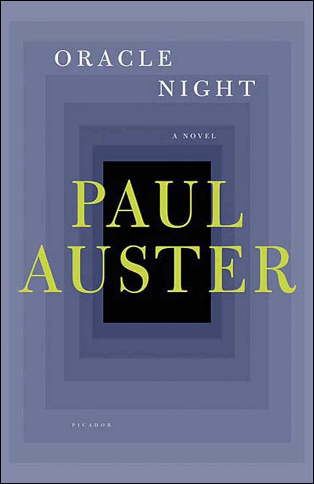 Oracle Night by Paul Auster (Author)