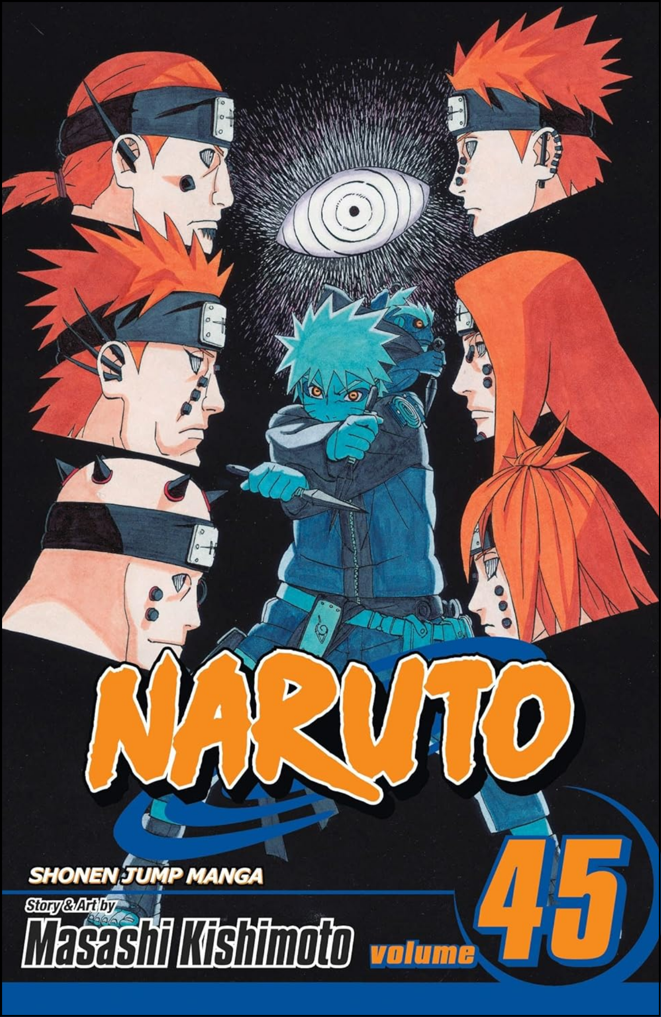 Naruto, Vol. 45 by Masashi Kishimoto (Author, Illustrator) | Full Page Print Editon
