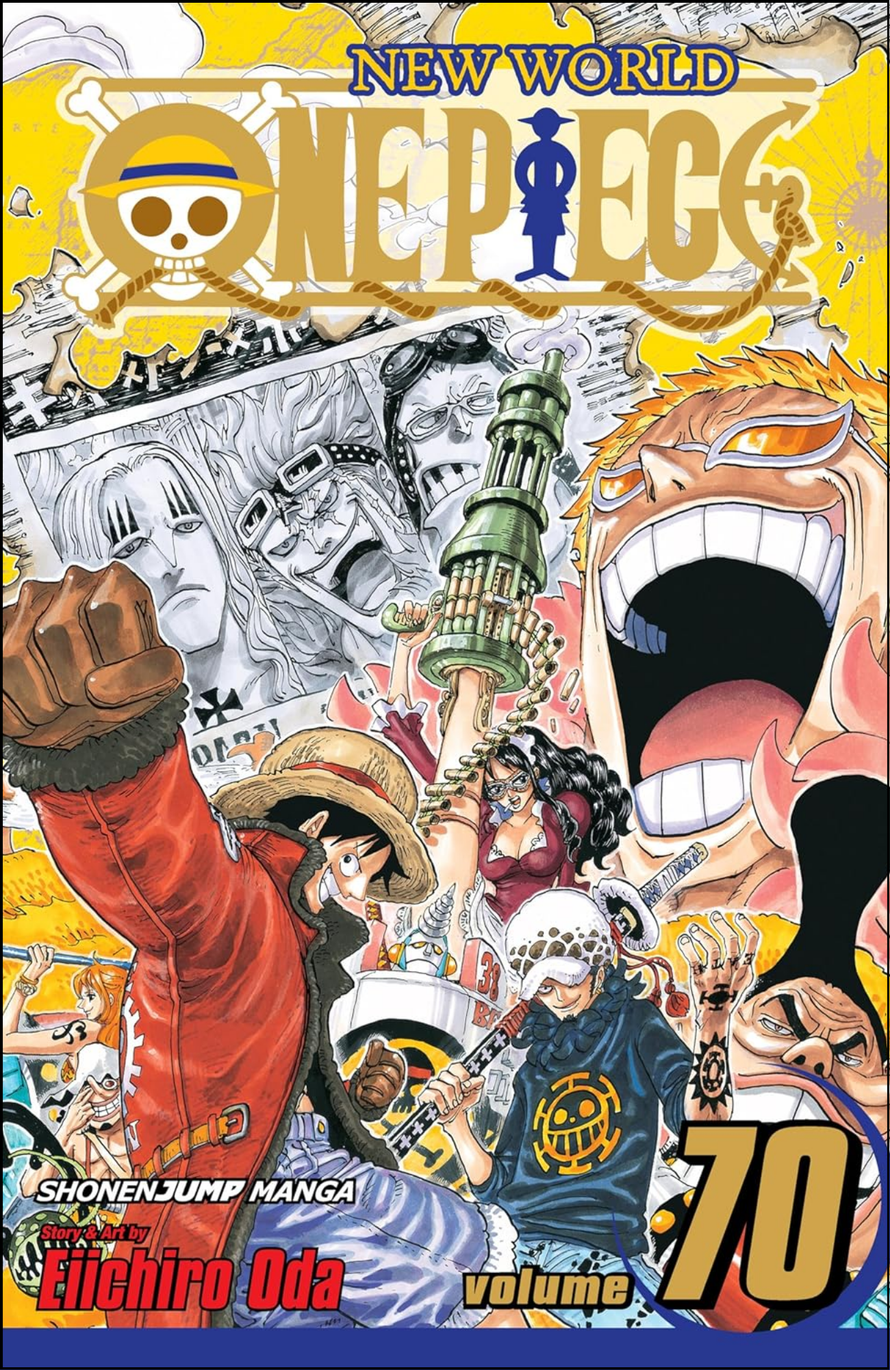 One Piece, Vol. 70 by Eiichiro Oda (Author, Illustrator) | Full Page Print Editon