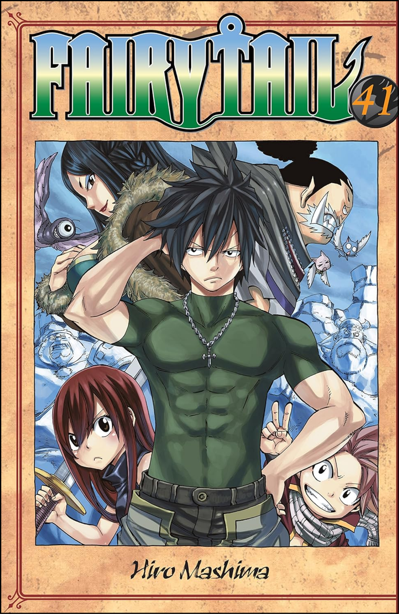Fairy Tail Vol. 41 by Hiro Mashima (Author, Artist) | Full Page Print Editon