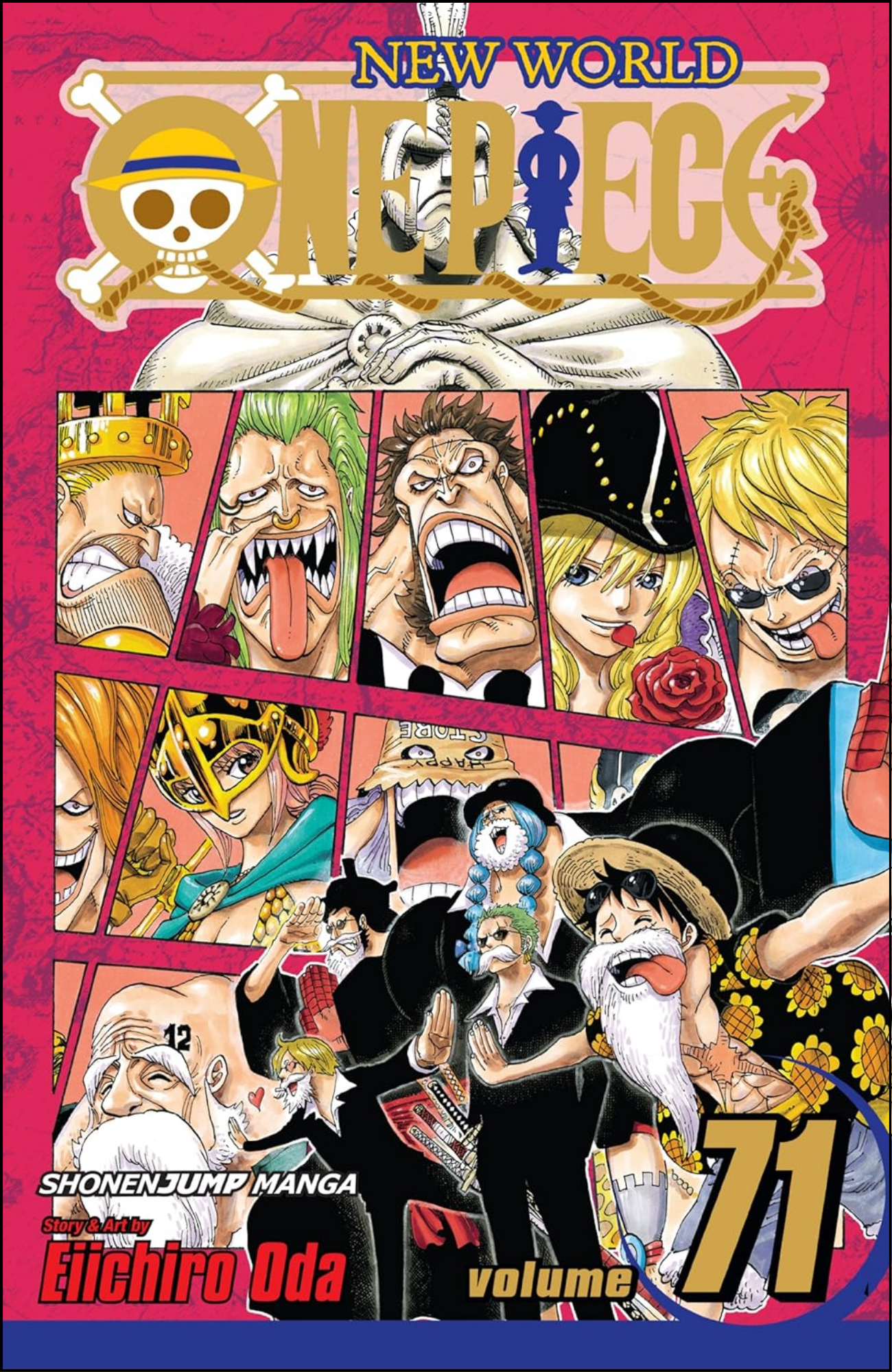 One Piece, Vol. 71 by Eiichiro Oda (Author, Illustrator) | Full Page Print Editon