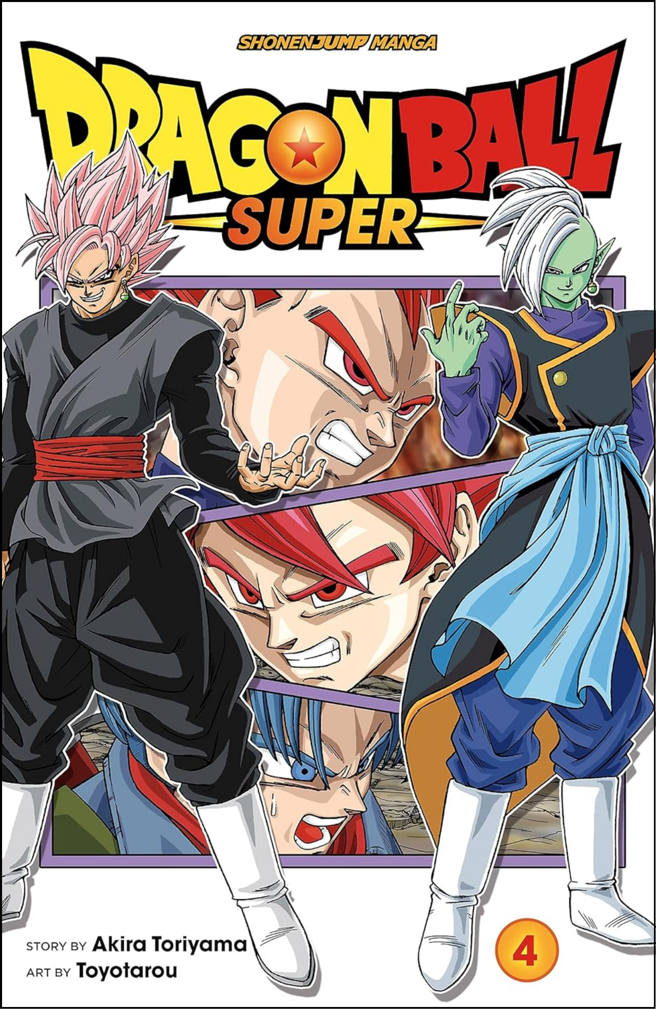 Dragon Ball Super, Vol. 4 by Akira Toriyama (Author, Illustrator) | Full Page Print Editon