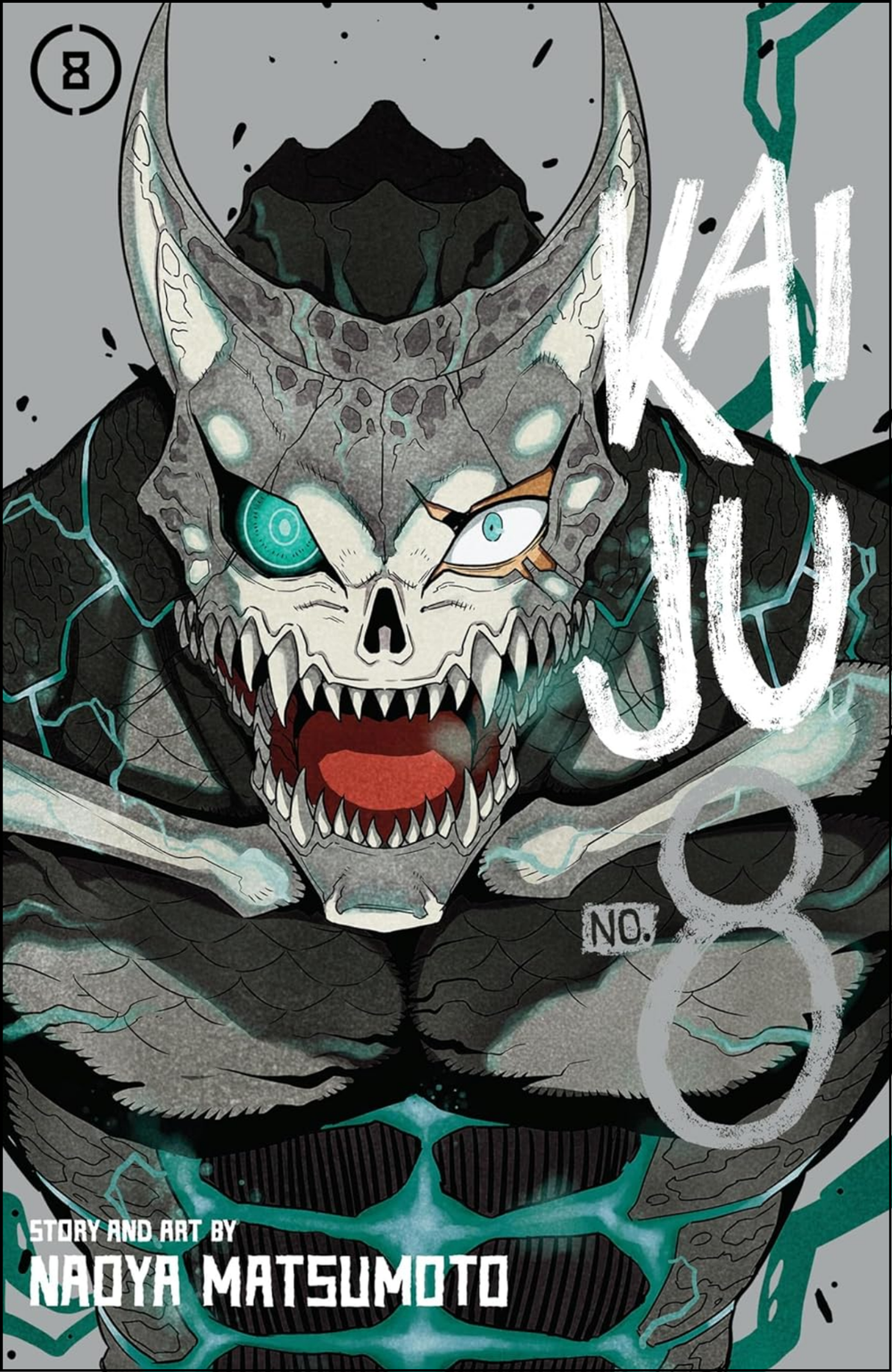 Kaiju No. 8, Vol. 8 by Naoya Matsumoto (Author) | Full Page Print Editon