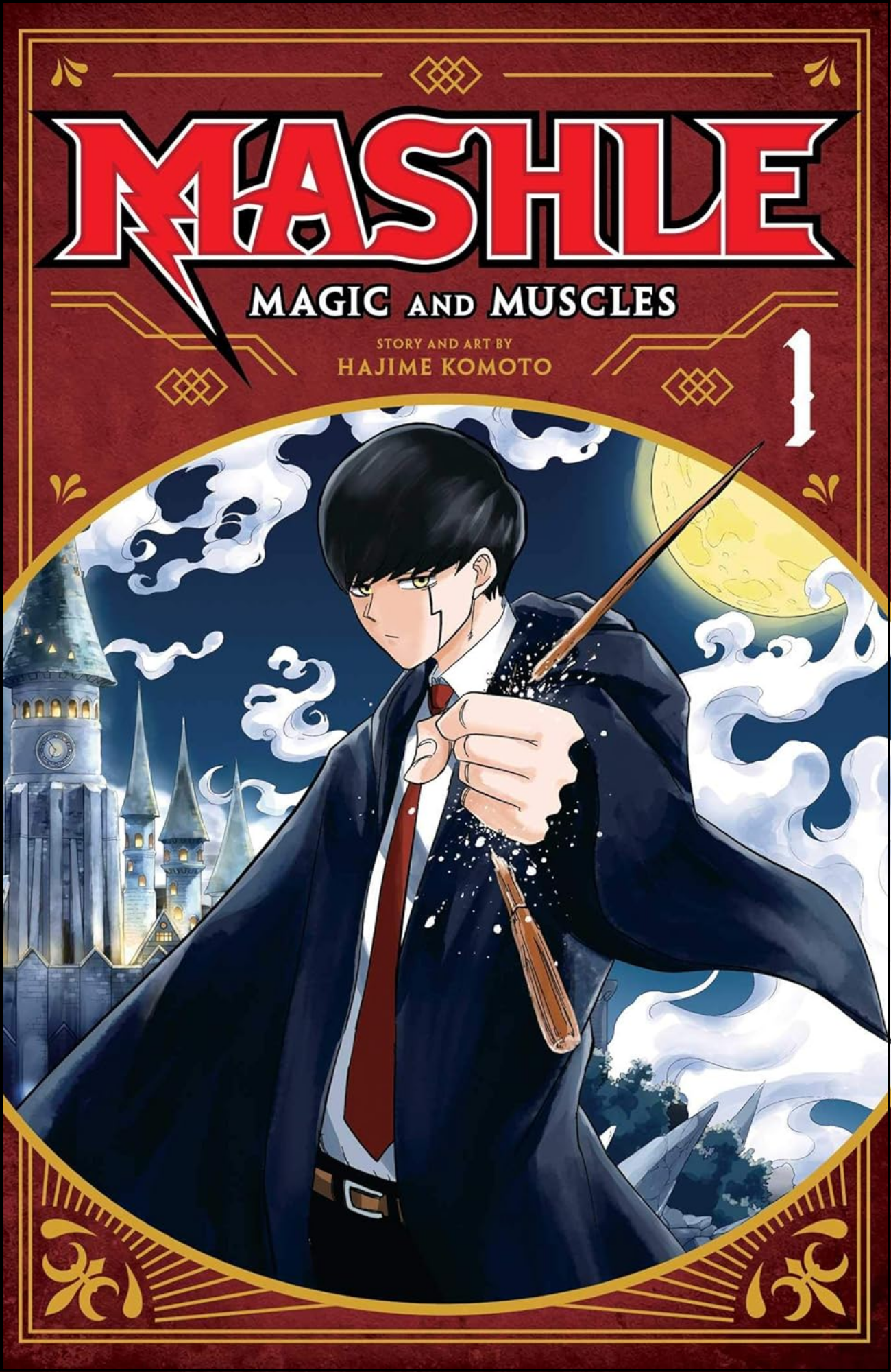 Mashle: Magic and Muscles, Vol. 1 by Hajime Komoto (Author) | Full Page Print Editon