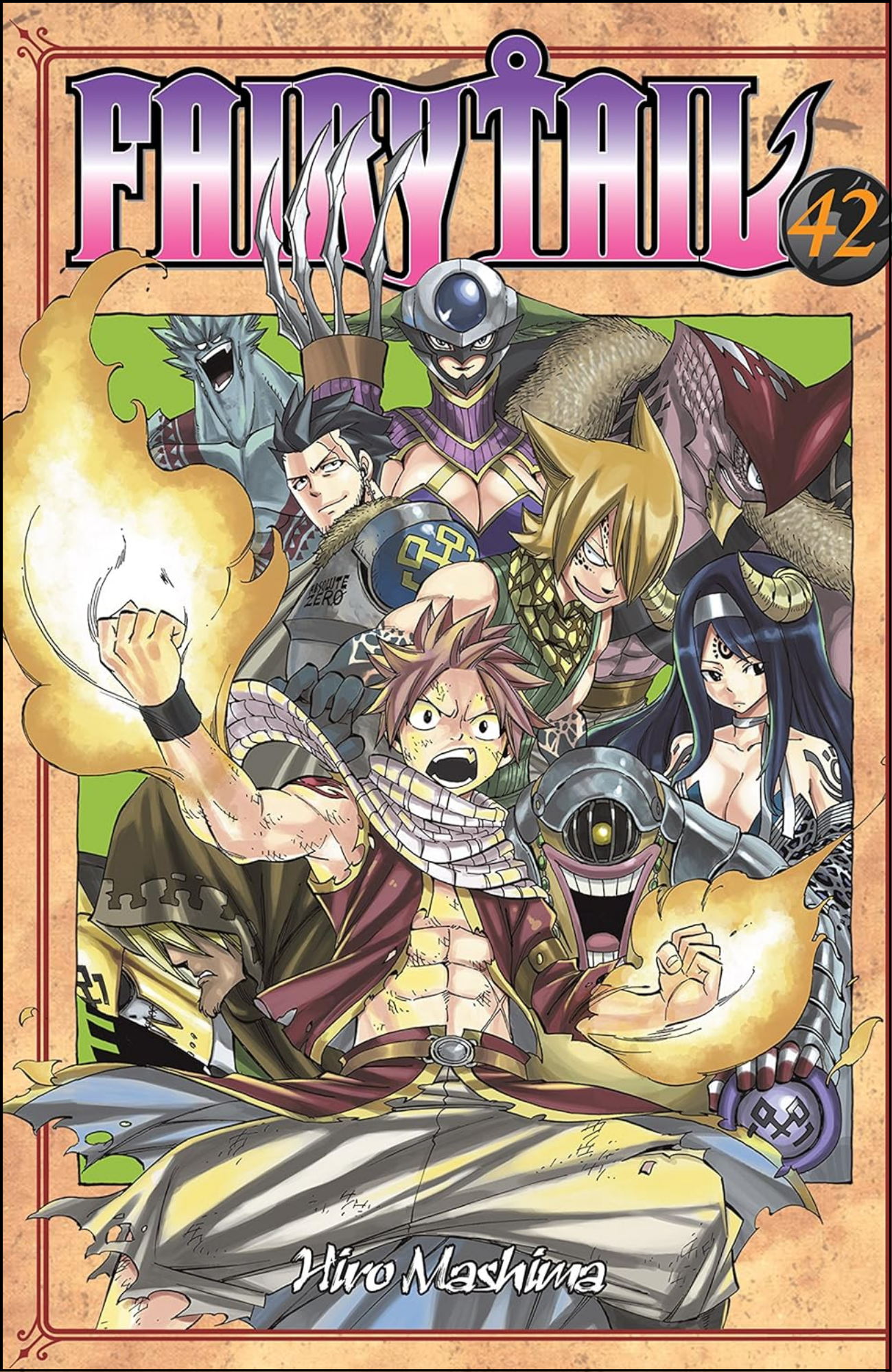Fairy Tail Vol. 42 by Hiro Mashima (Author, Artist) | Full Page Print Editon