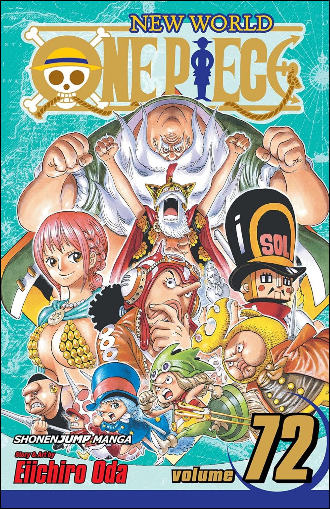 One Piece, Vol. 72 by Eiichiro Oda (Author, Illustrator) | Full Page Print Editon