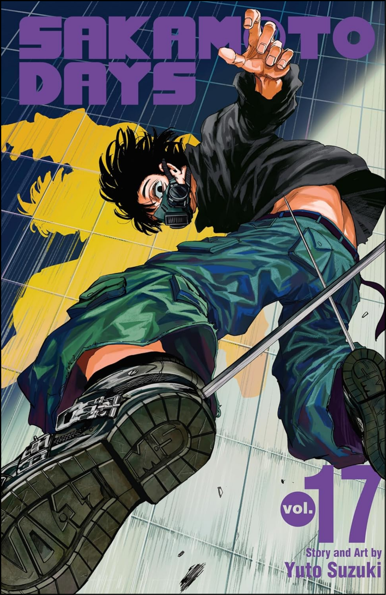 Sakamoto Days, Vol. 17 by Yuto Suzuki (Author) | Full Page Print Editon