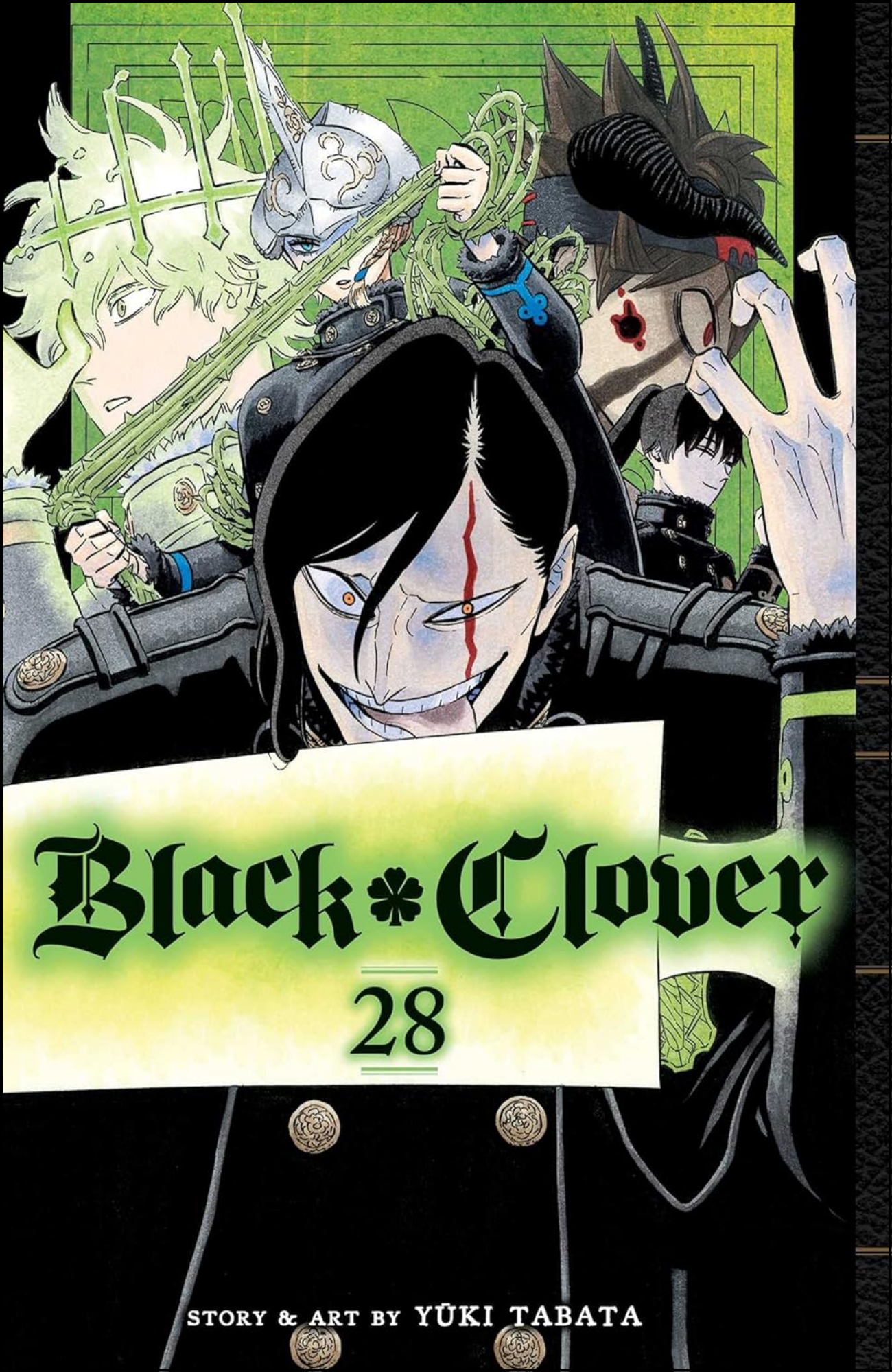 Black Clover, Vol. 28 by Yūki Tabata (Author) | Full Page Print Editon