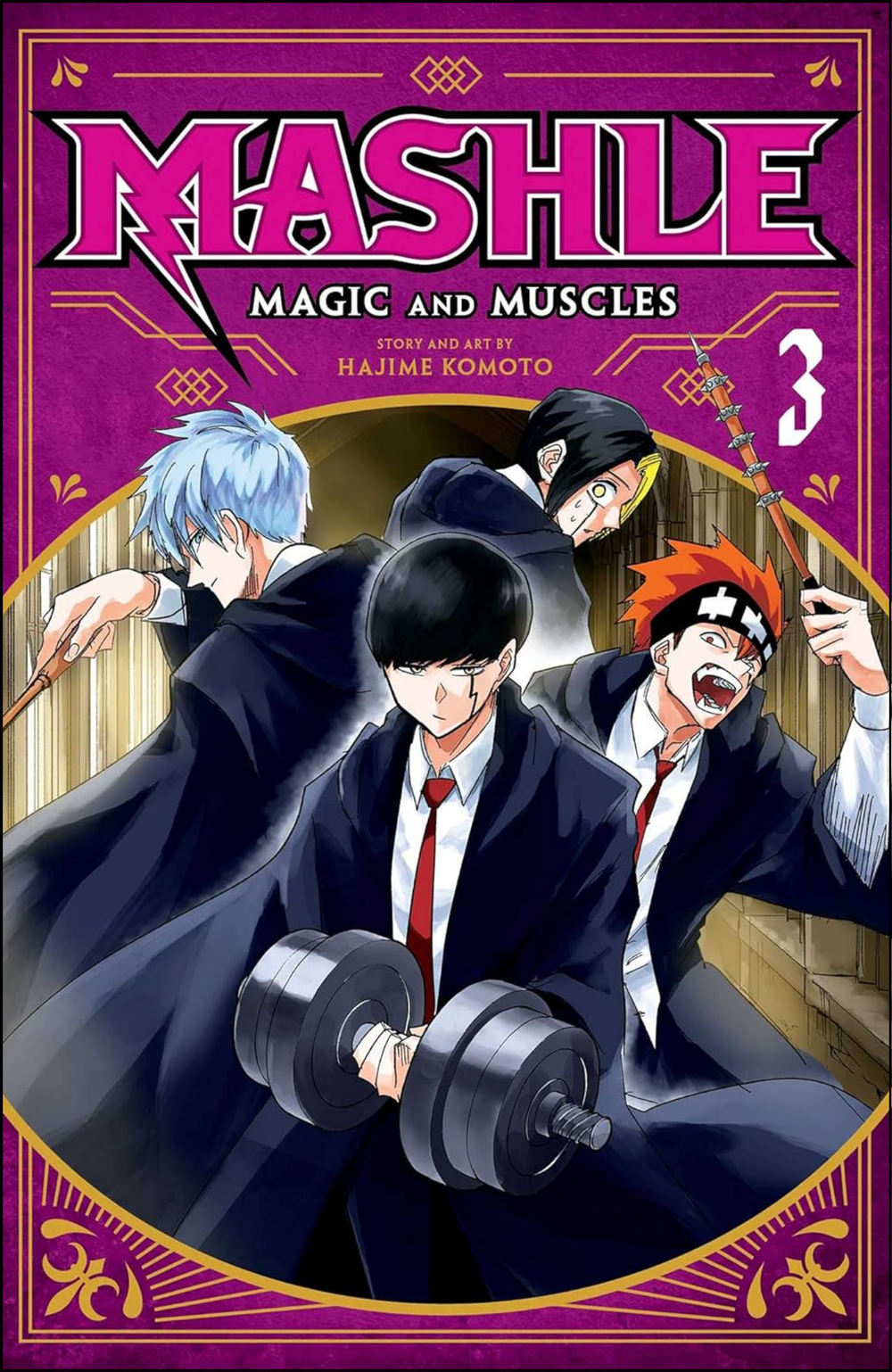 Mashle: Magic and Muscles, Vol. 3 by Hajime Komoto (Author) | Full Page Print Editon