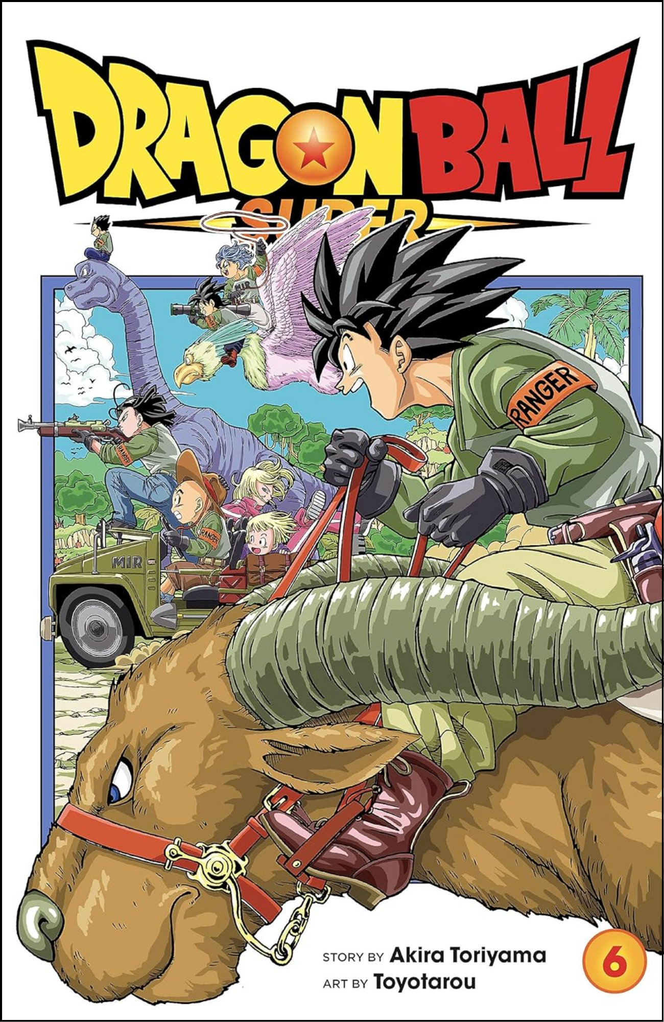Dragon Ball Super, Vol. 6 by Akira Toriyama (Author, Illustrator) | Full Page Print Editon