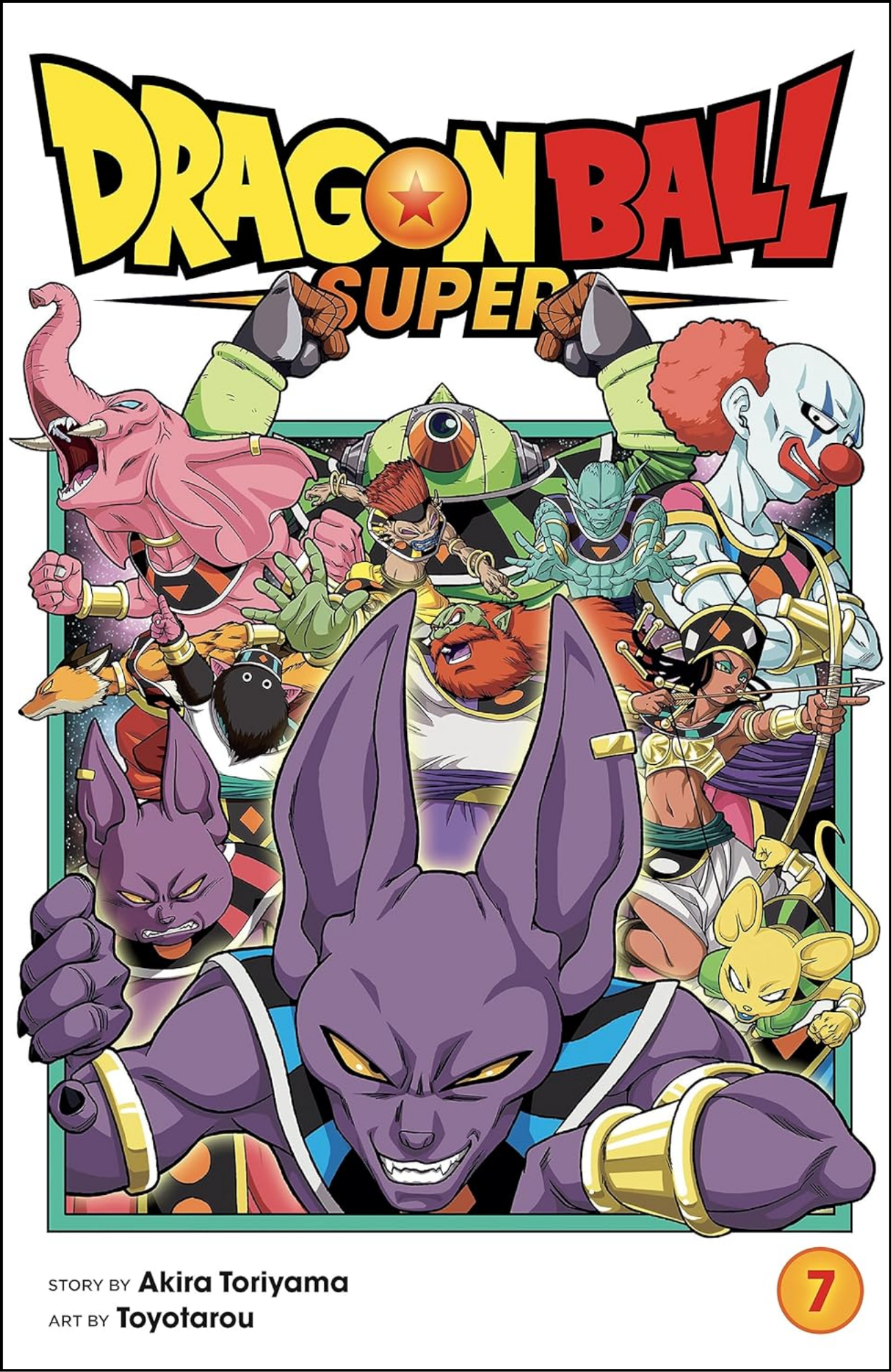 Dragon Ball Super, Vol. 7 by Akira Toriyama (Author, Illustrator) | Full Page Print Editon