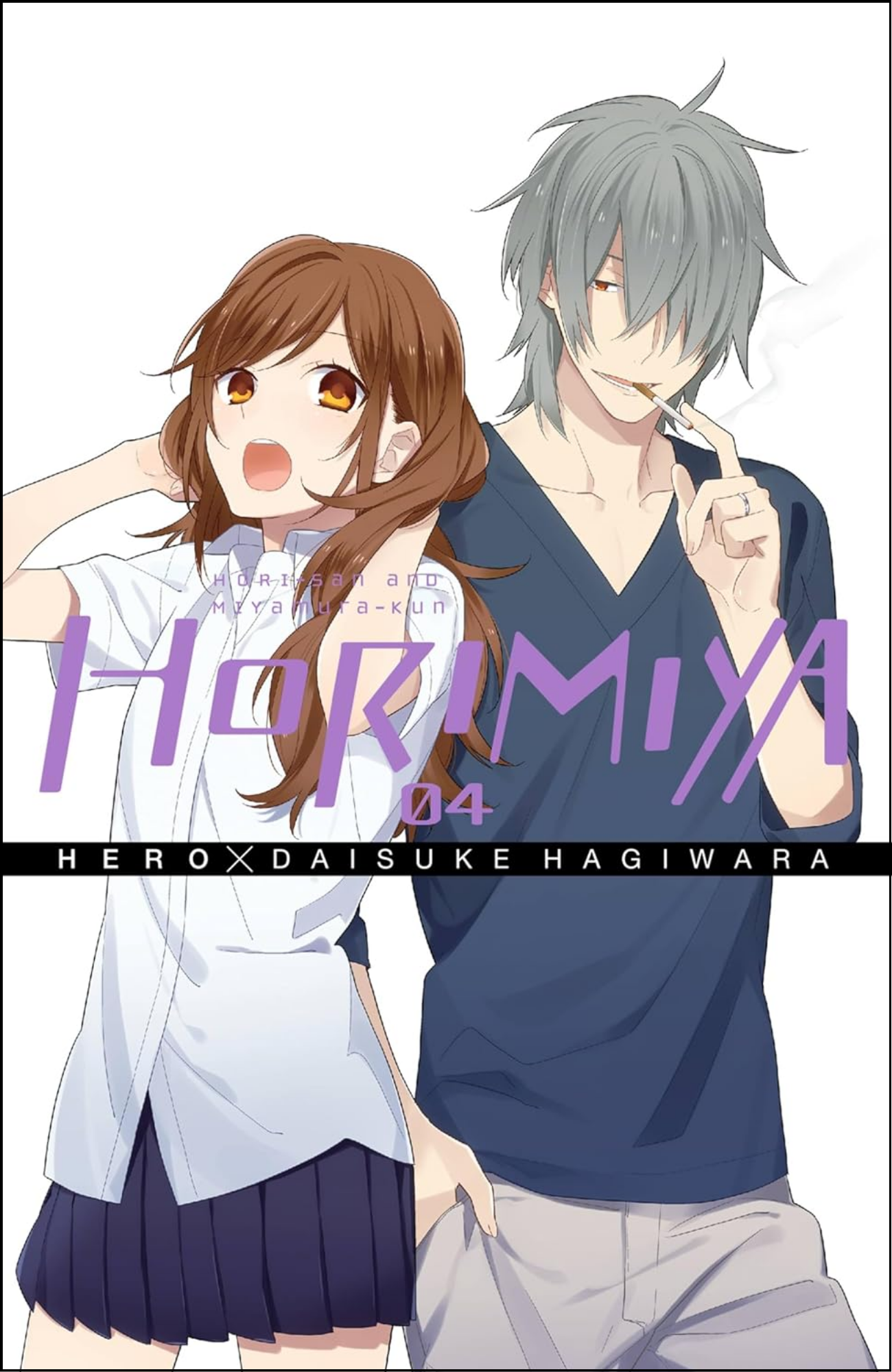Horimiya Vol. 4 by HERO (Author) | Full Page Print Editon