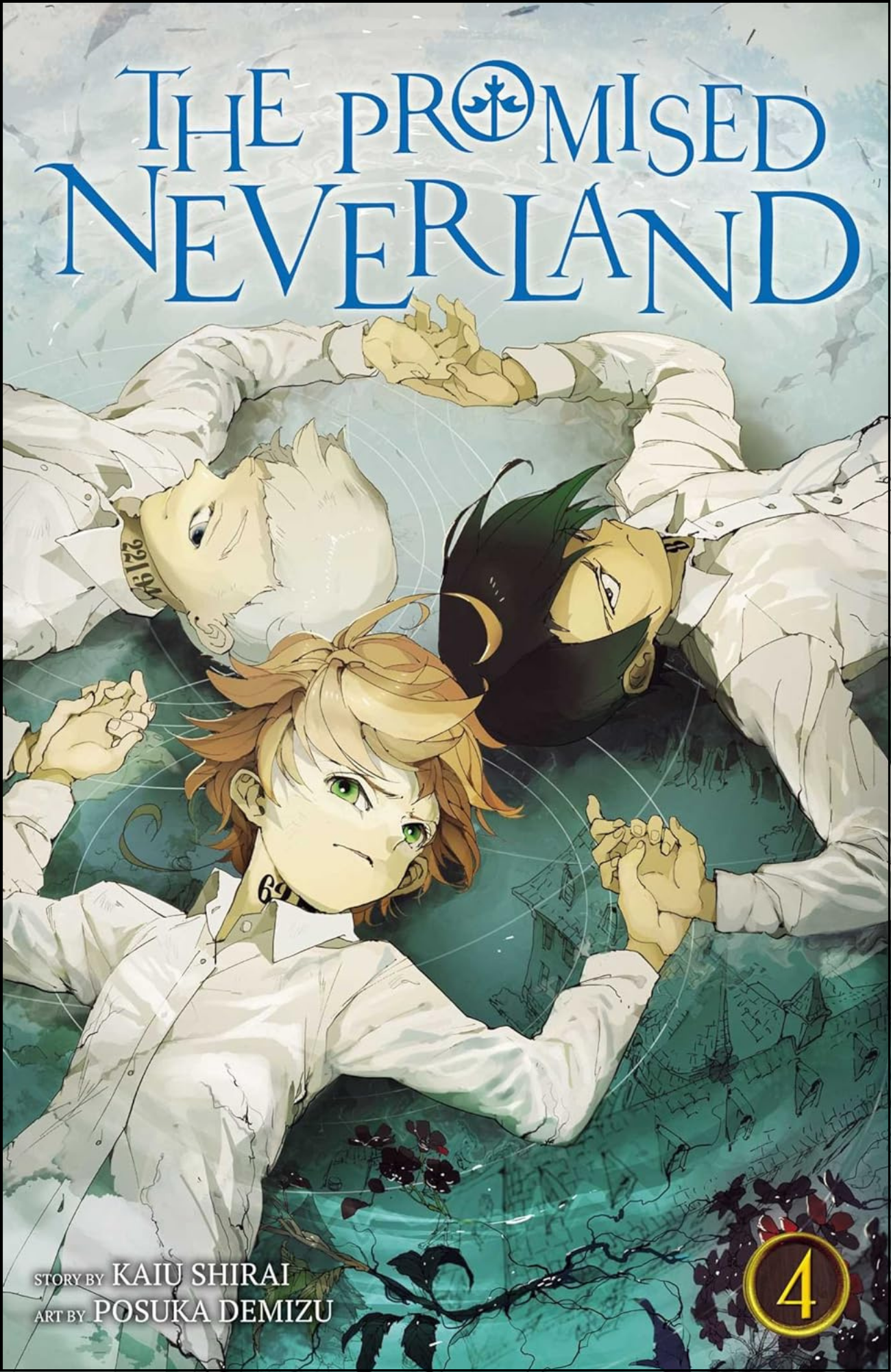 The Promised Neverland, Vol. 4 by Kaiu Shirai (Author)  | Full Page Print Editon