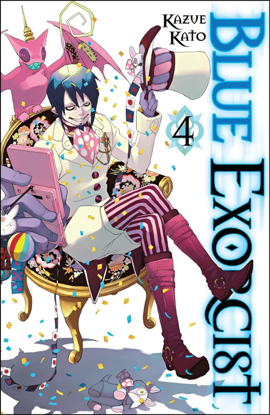 Blue Exorcist, Vol. 4 by Kazue Kato (Author, Illustrator) | Full Page Print Editon