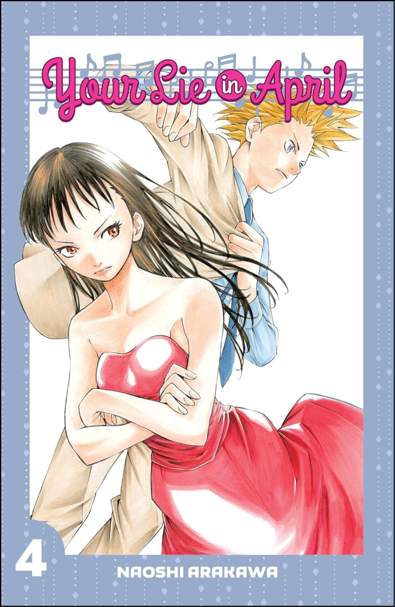 Your Lie in April Vol. 4 by Naoshi Arakawa | Full Page Print Editon