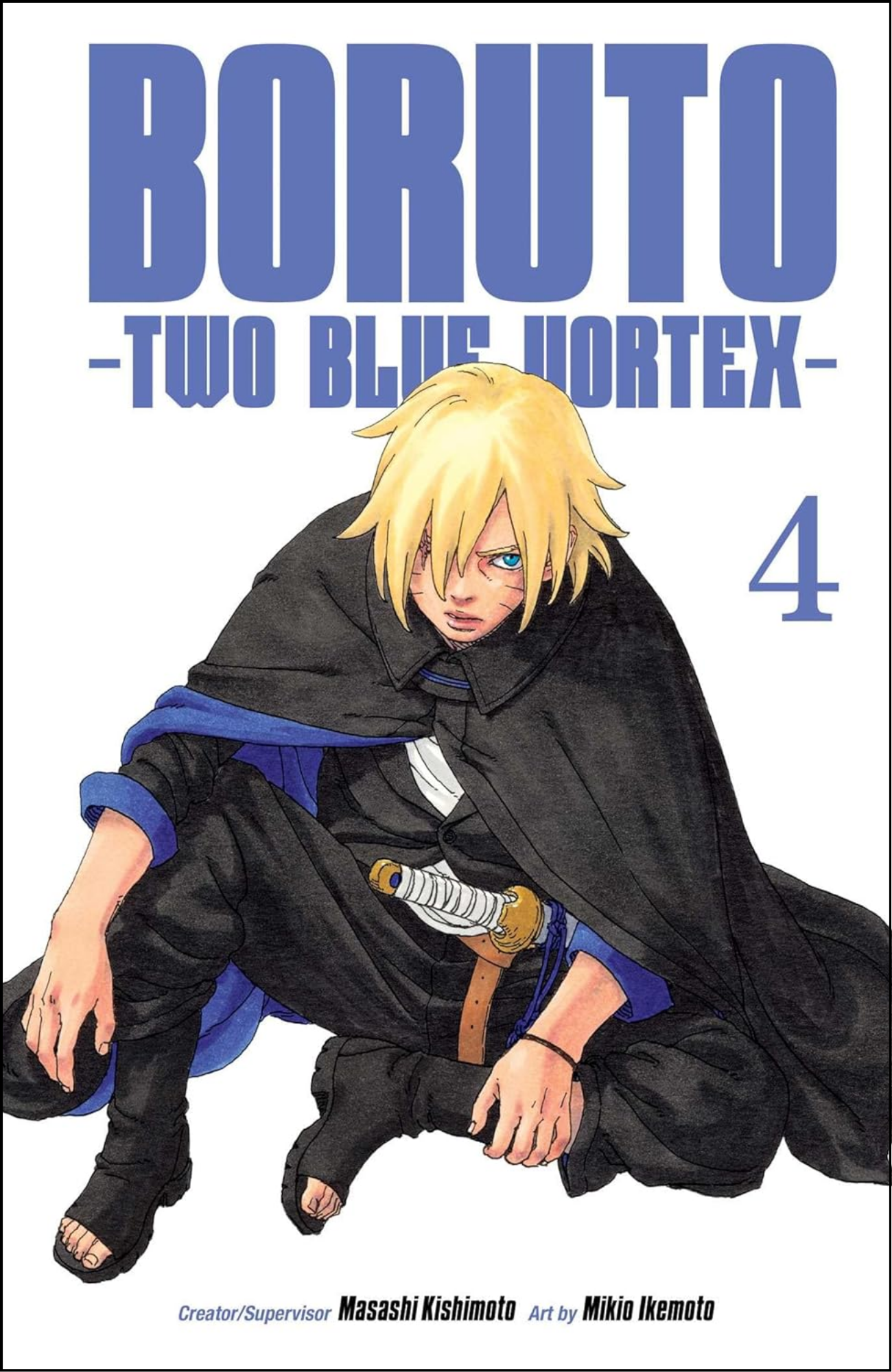 Boruto: Two Blue Vortex Vol. 4 by Masashi Kishimoto (Author) | Full Page Print Editon