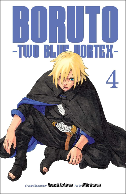 Boruto: Two Blue Vortex Vol. 4 by Masashi Kishimoto (Author) | Full Page Print Editon