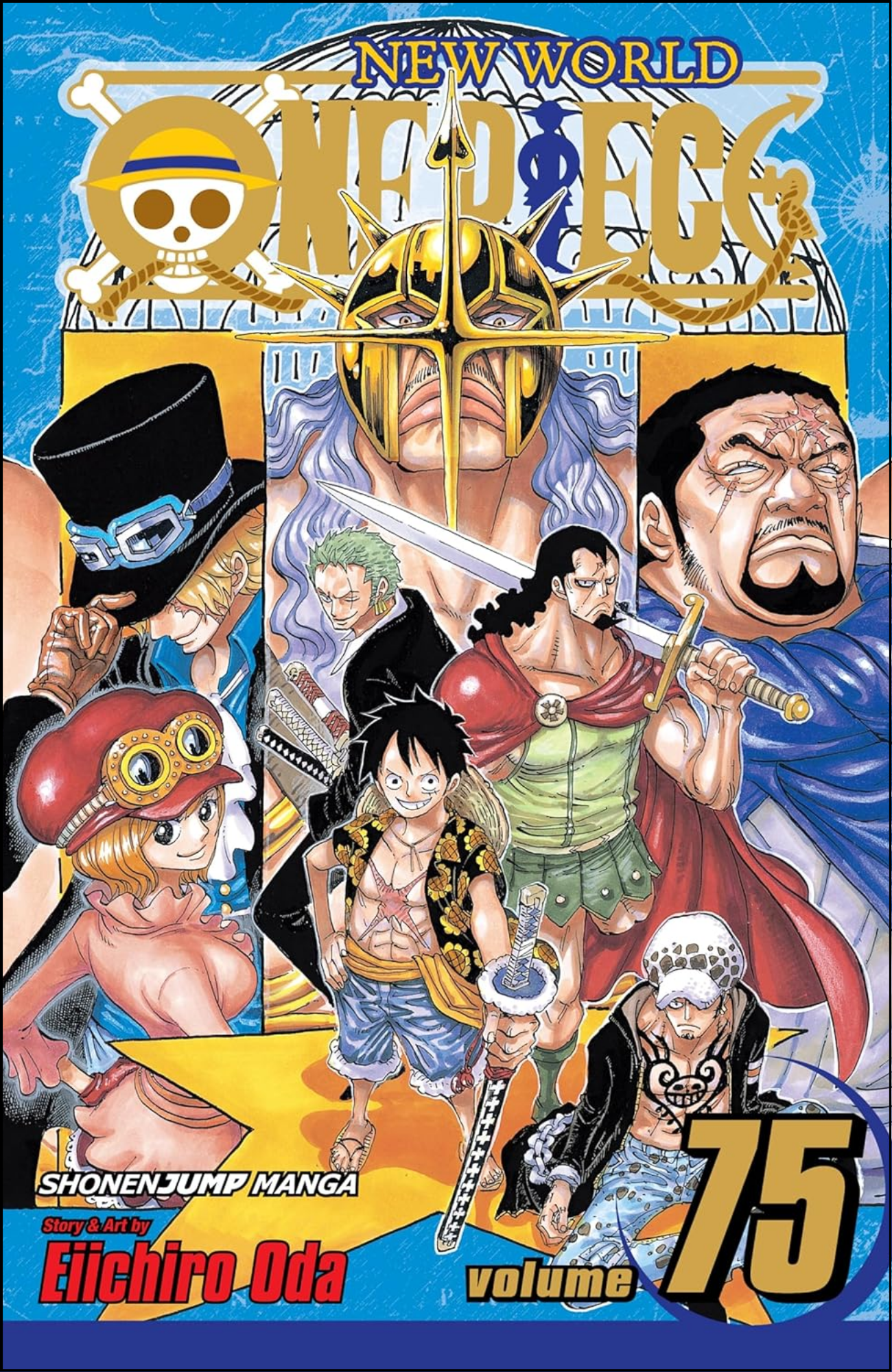 One Piece, Vol. 75 by Eiichiro Oda (Author, Illustrator) | Full Page Print Editon
