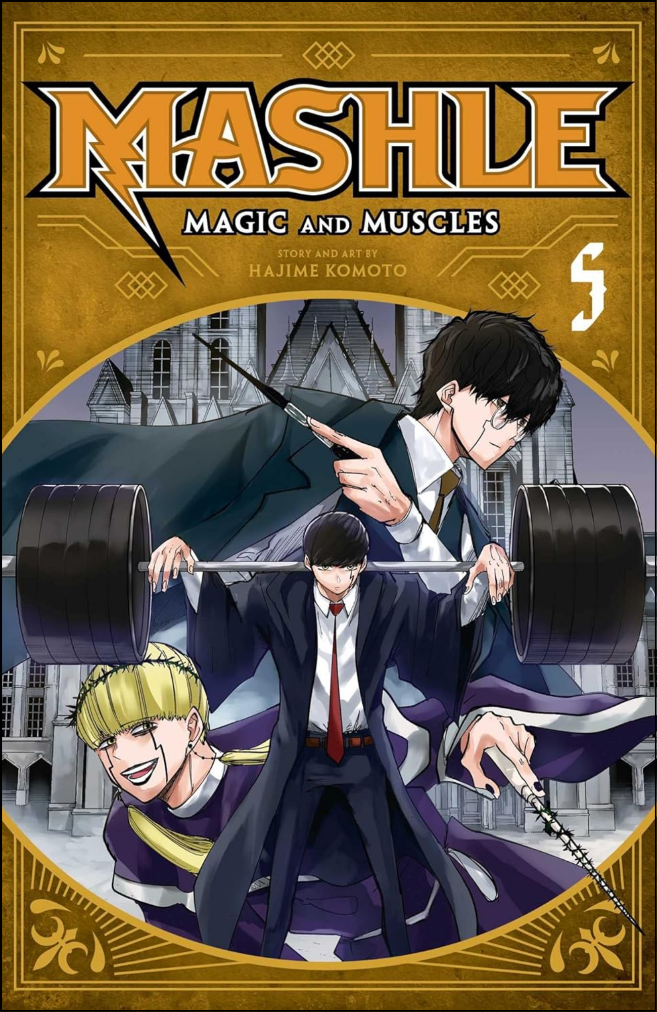 Mashle: Magic and Muscles, Vol. 5 by Hajime Komoto (Author) | Full Page Print Editon