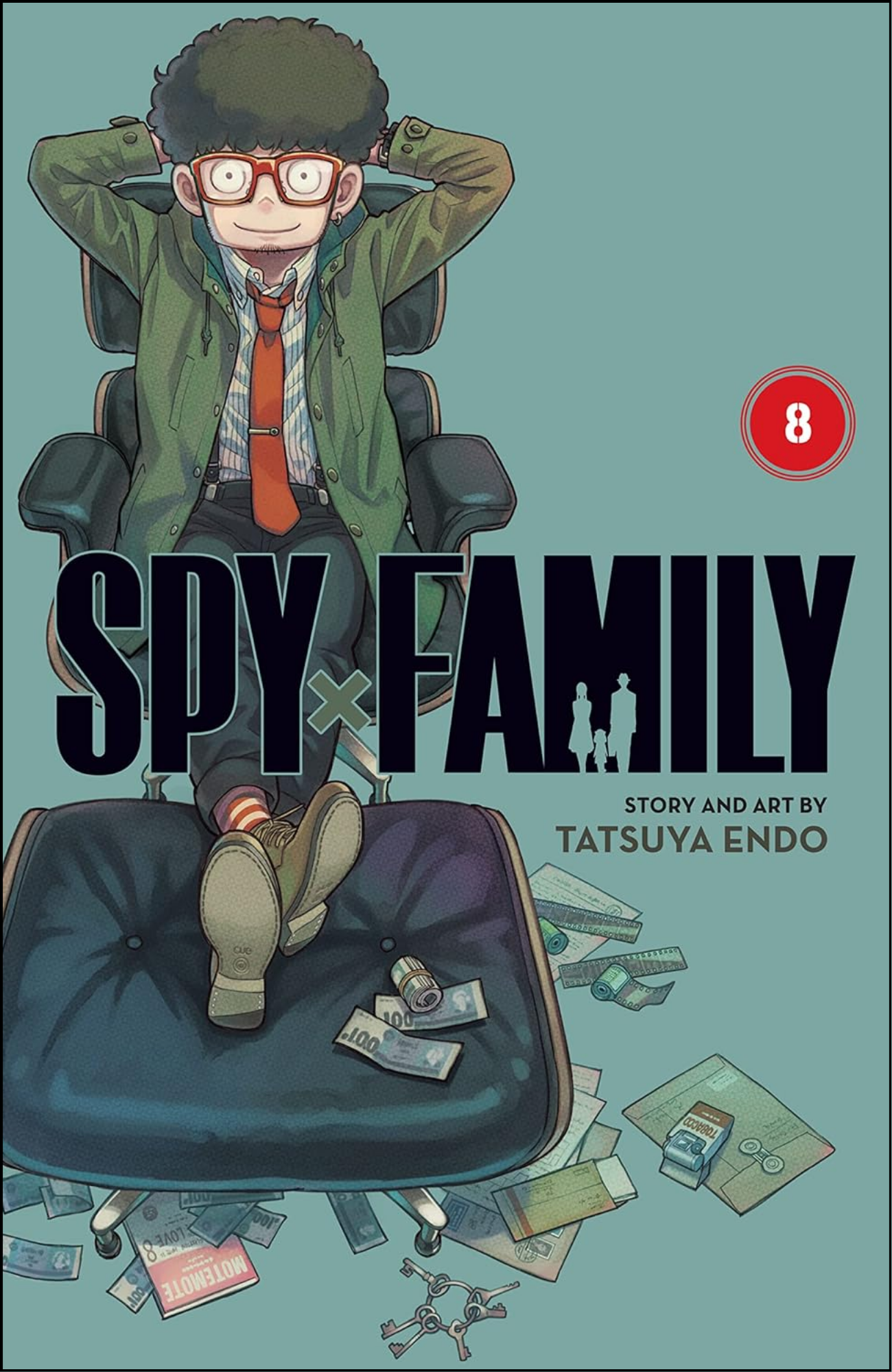Spy x Family, Vol. 8 by Tatsuya Endo (Author) | Full Page Print Editon