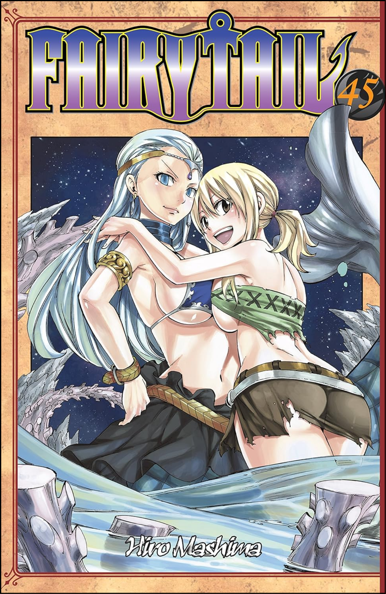 Fairy Tail Vol. 45 by Hiro Mashima (Author, Artist) | Full Page Print Editon