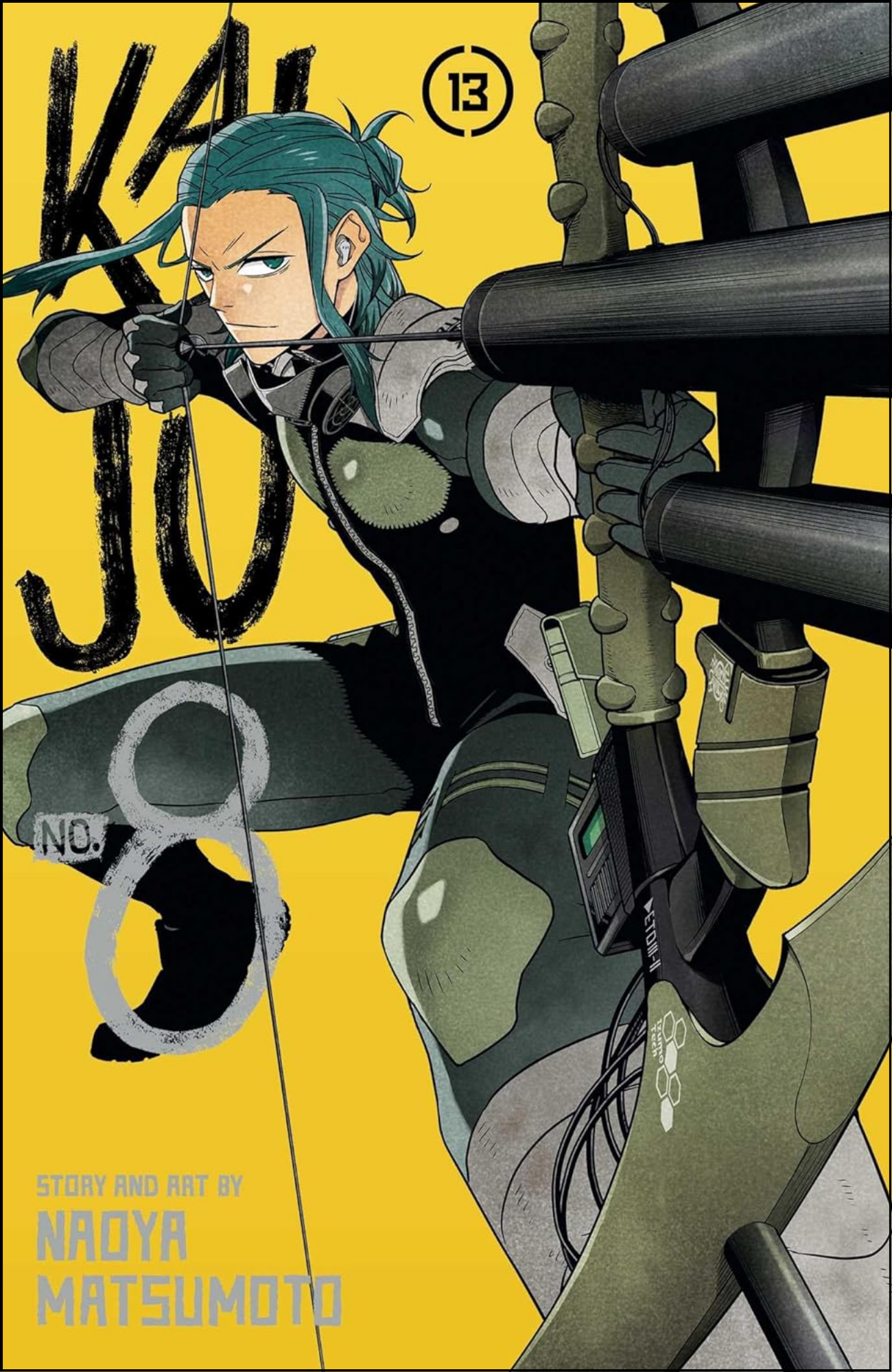 Kaiju No. 8, Vol. 13 by Naoya Matsumoto (Author) | Full Page Print Editon