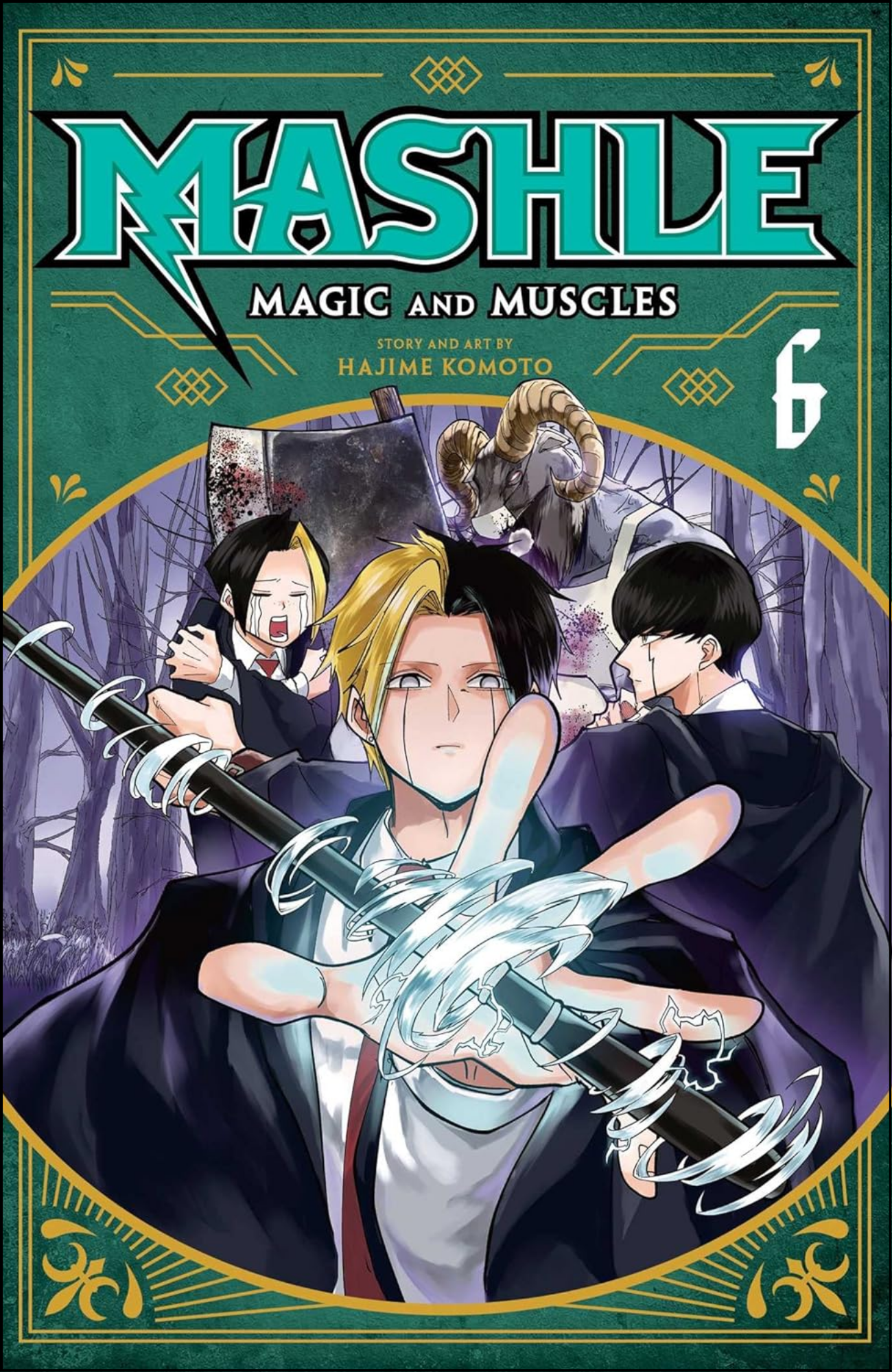 Mashle: Magic and Muscles, Vol. 6 by Hajime Komoto (Author) | Full Page Print Editon