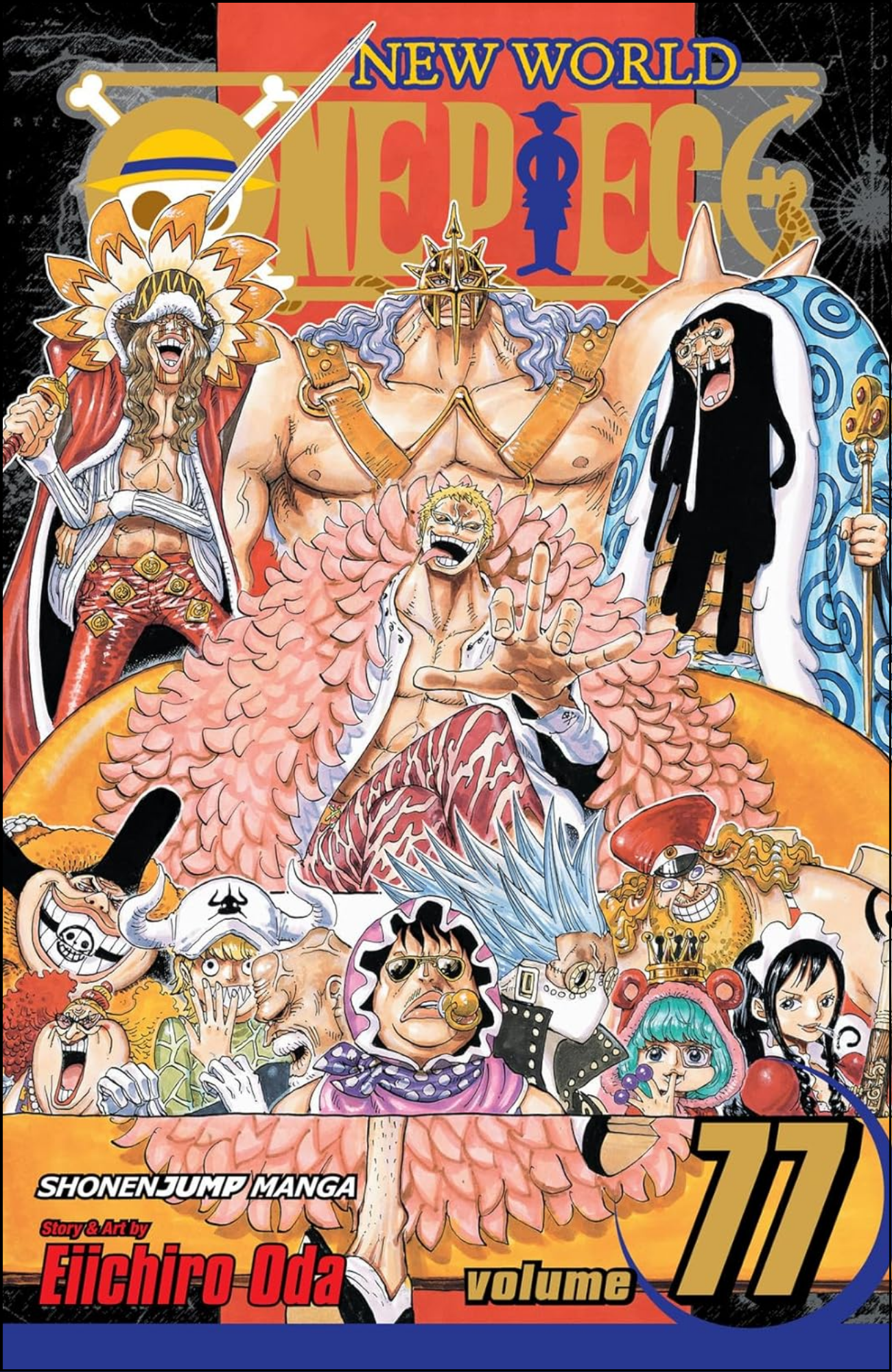One Piece, Vol. 77 by Eiichiro Oda (Author, Illustrator) | Full Page Print Editon