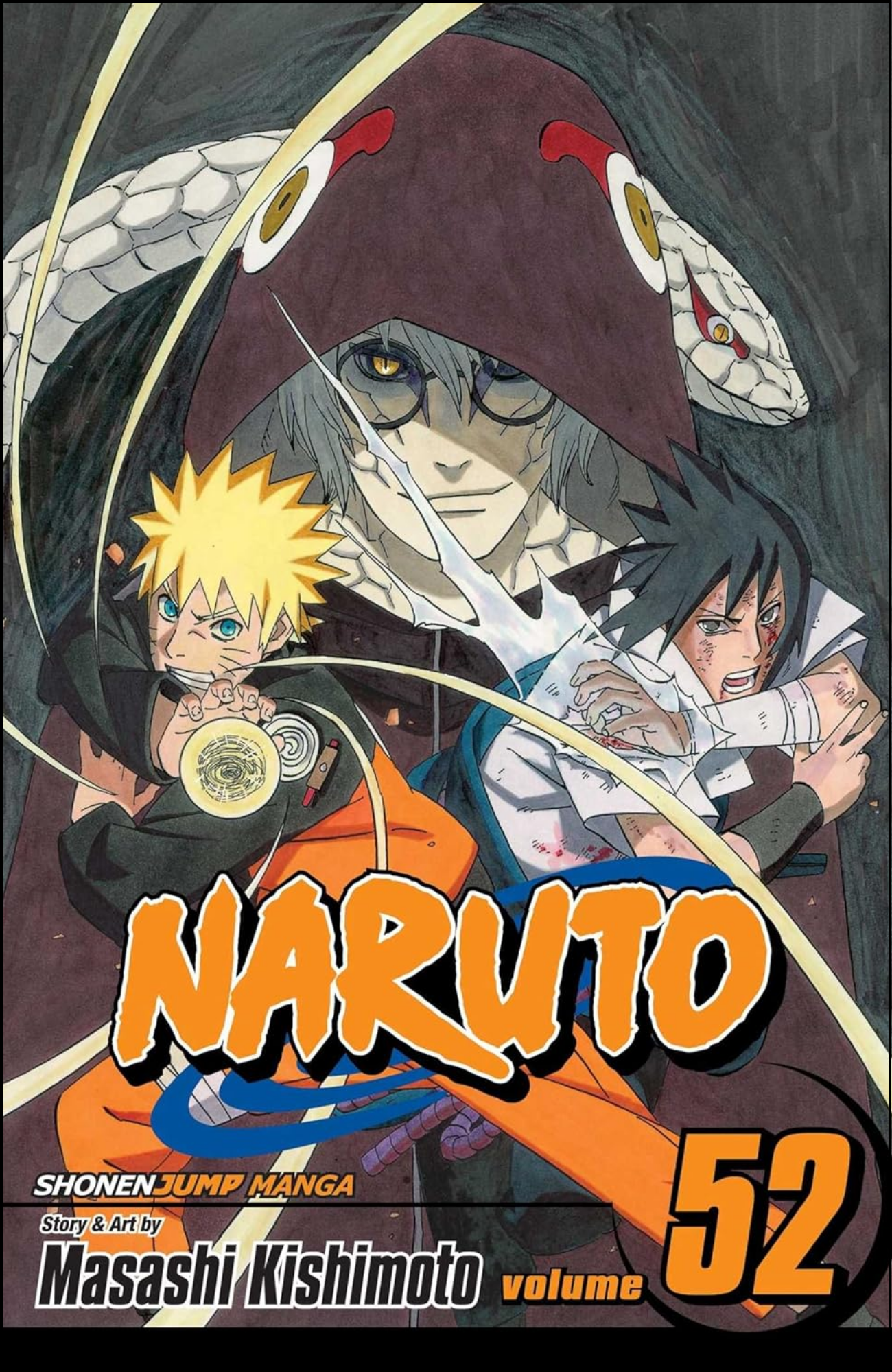 Naruto, Vol. 52 by Masashi Kishimoto (Author, Illustrator) | Full Page Print Editon