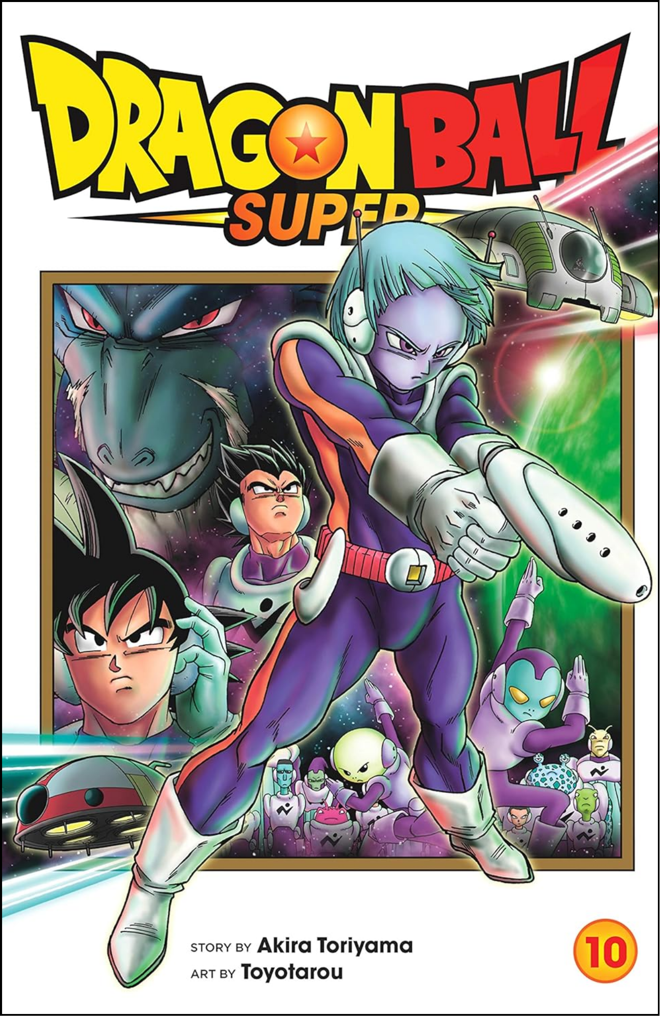 Dragon Ball Super, Vol. 10 by Akira Toriyama (Author, Illustrator) | Full Page Print Editon