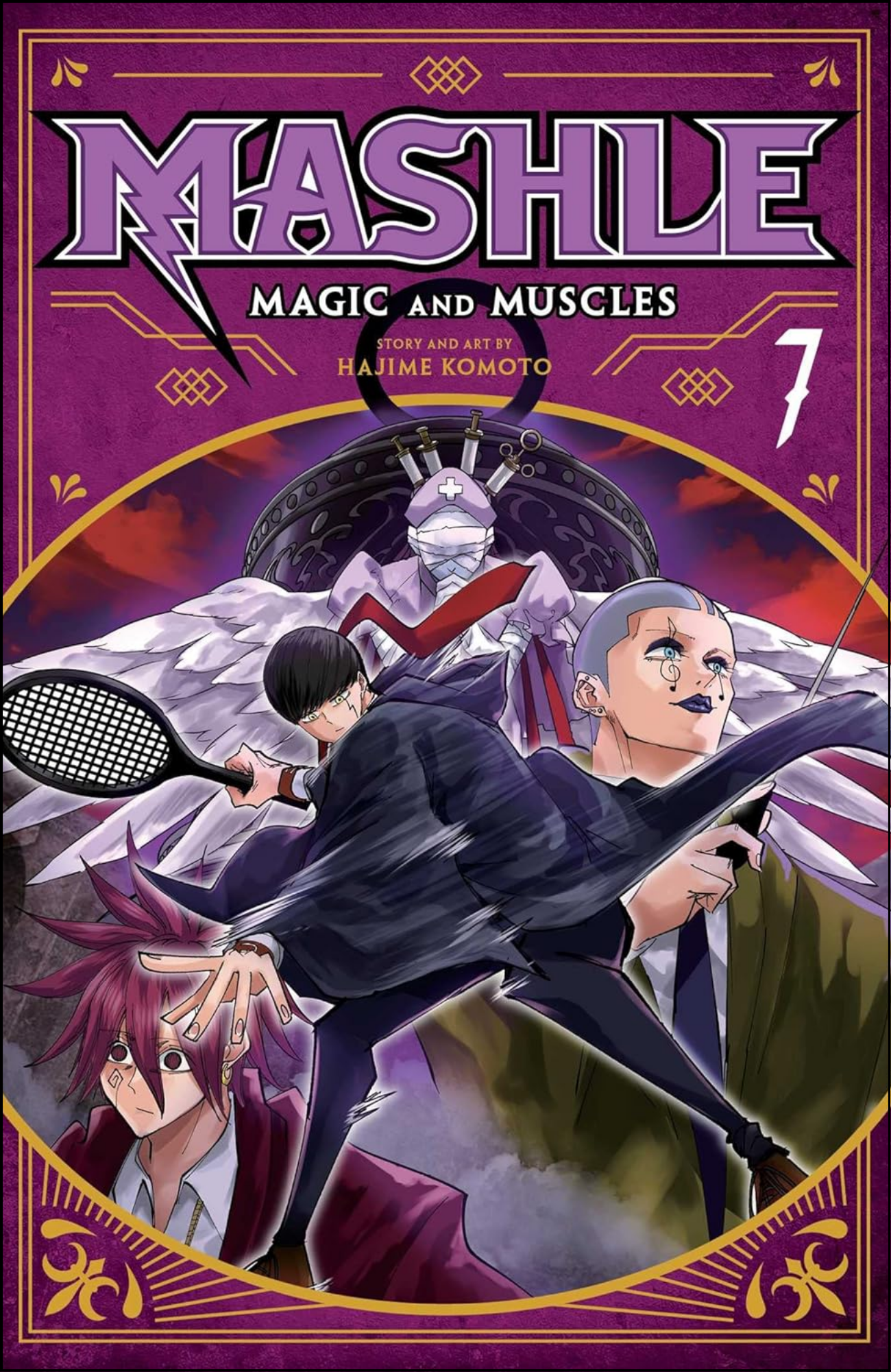 Mashle: Magic and Muscles, Vol. 7 by Hajime Komoto (Author) | Full Page Print Editon