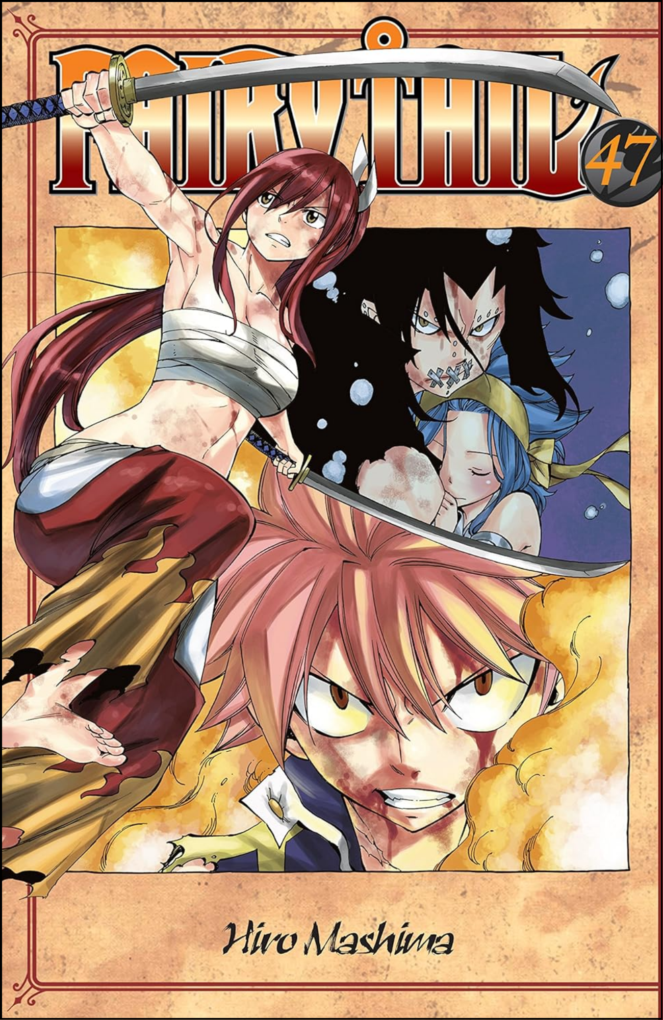 Fairy Tail Vol. 47 by Hiro Mashima (Author, Artist) | Full Page Print Editon