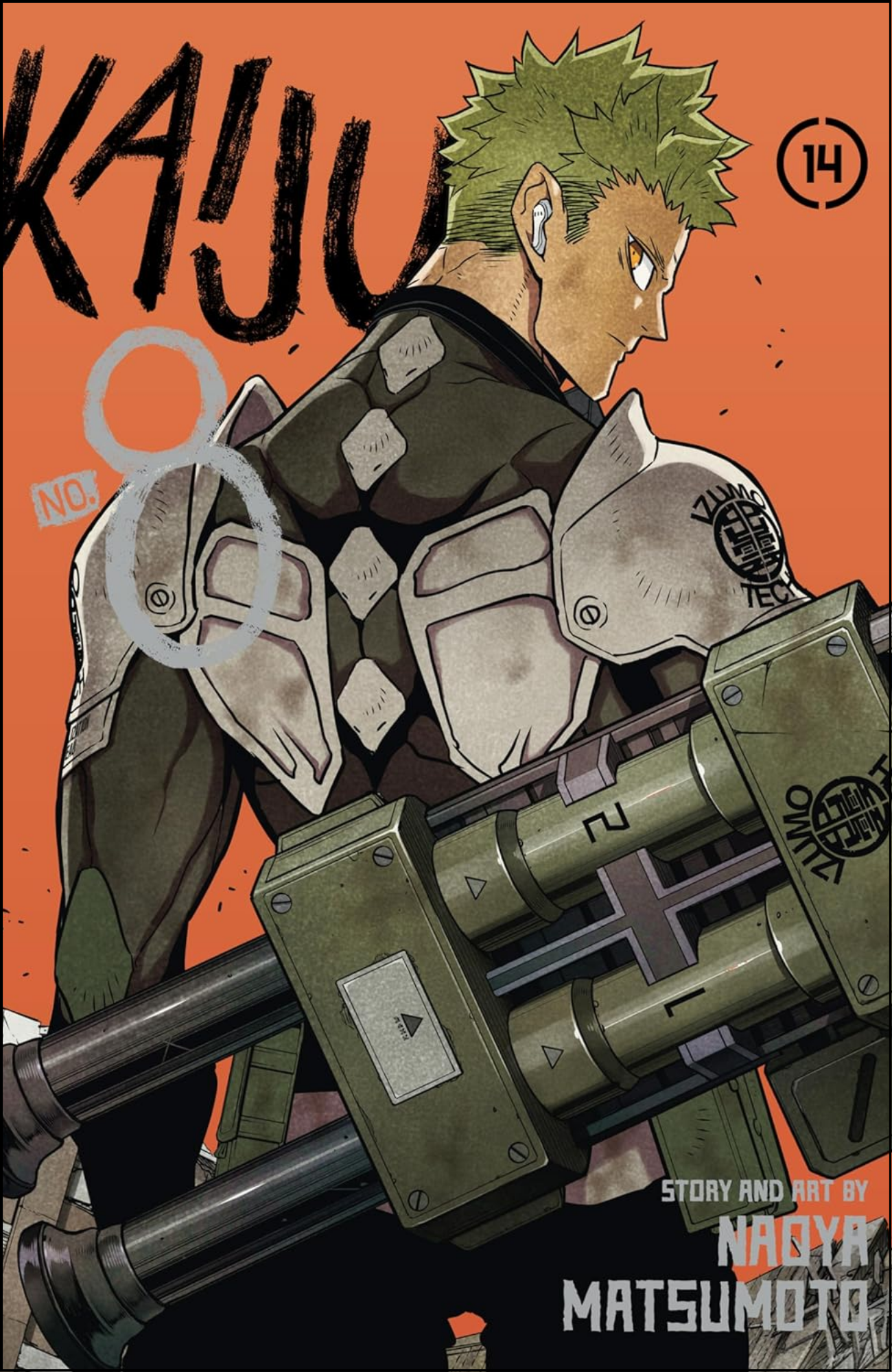 Kaiju No. 8, Vol. 14 by Naoya Matsumoto (Author) | Full Page Print Editon