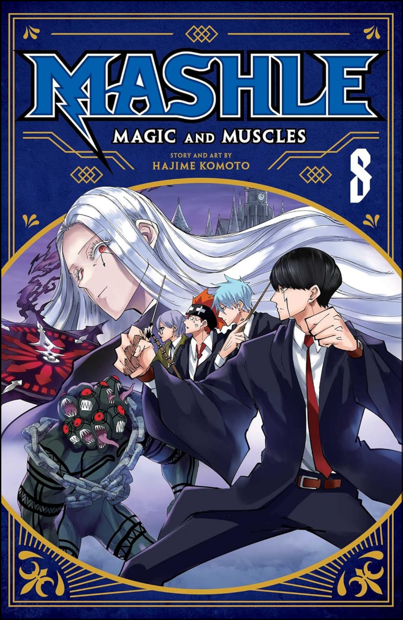 Mashle: Magic and Muscles, Vol. 8 by Hajime Komoto (Author) | Full Page Print Editon