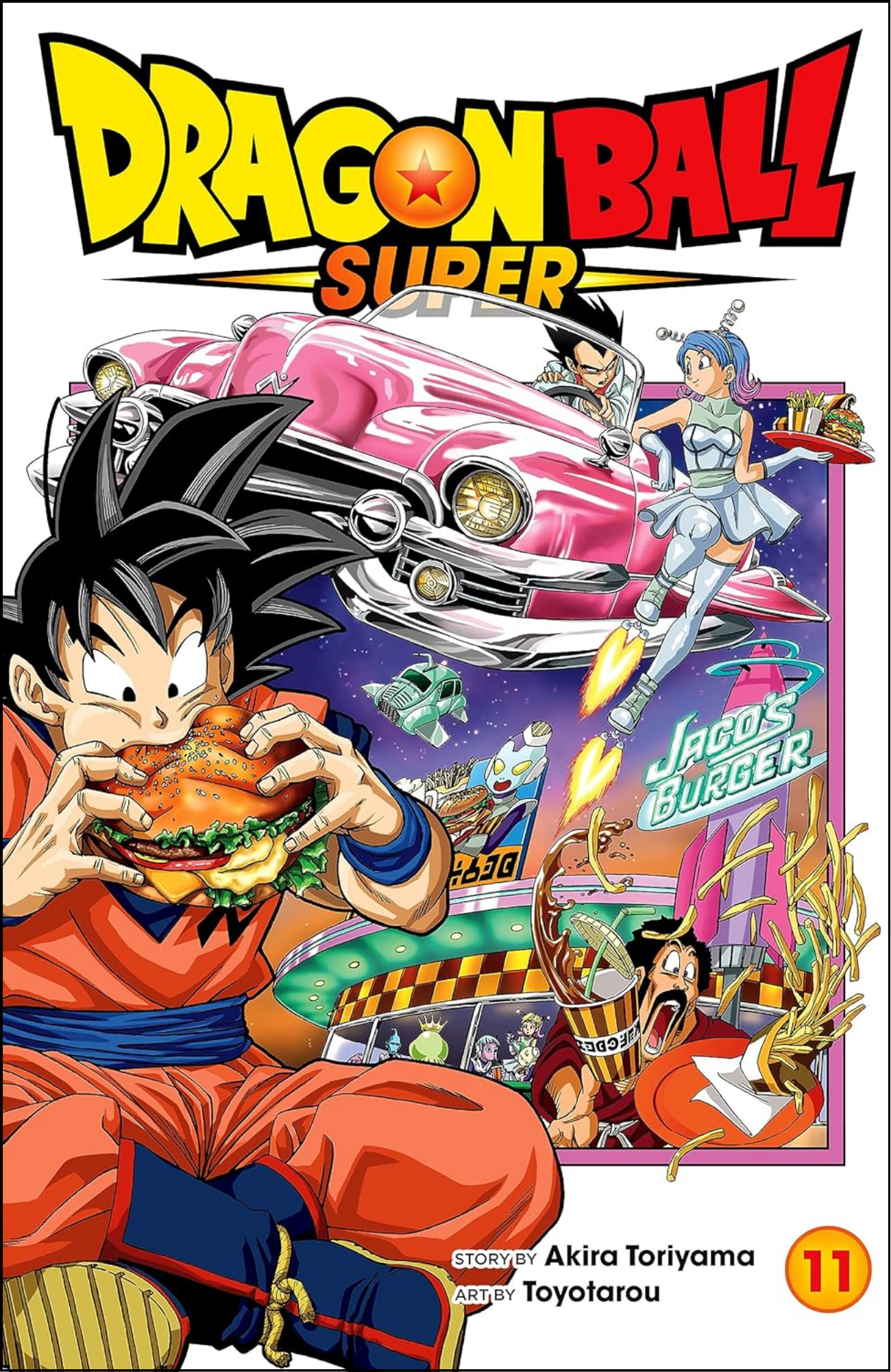 Dragon Ball Super, Vol. 11 by Akira Toriyama (Author, Illustrator) | Full Page Print Editon