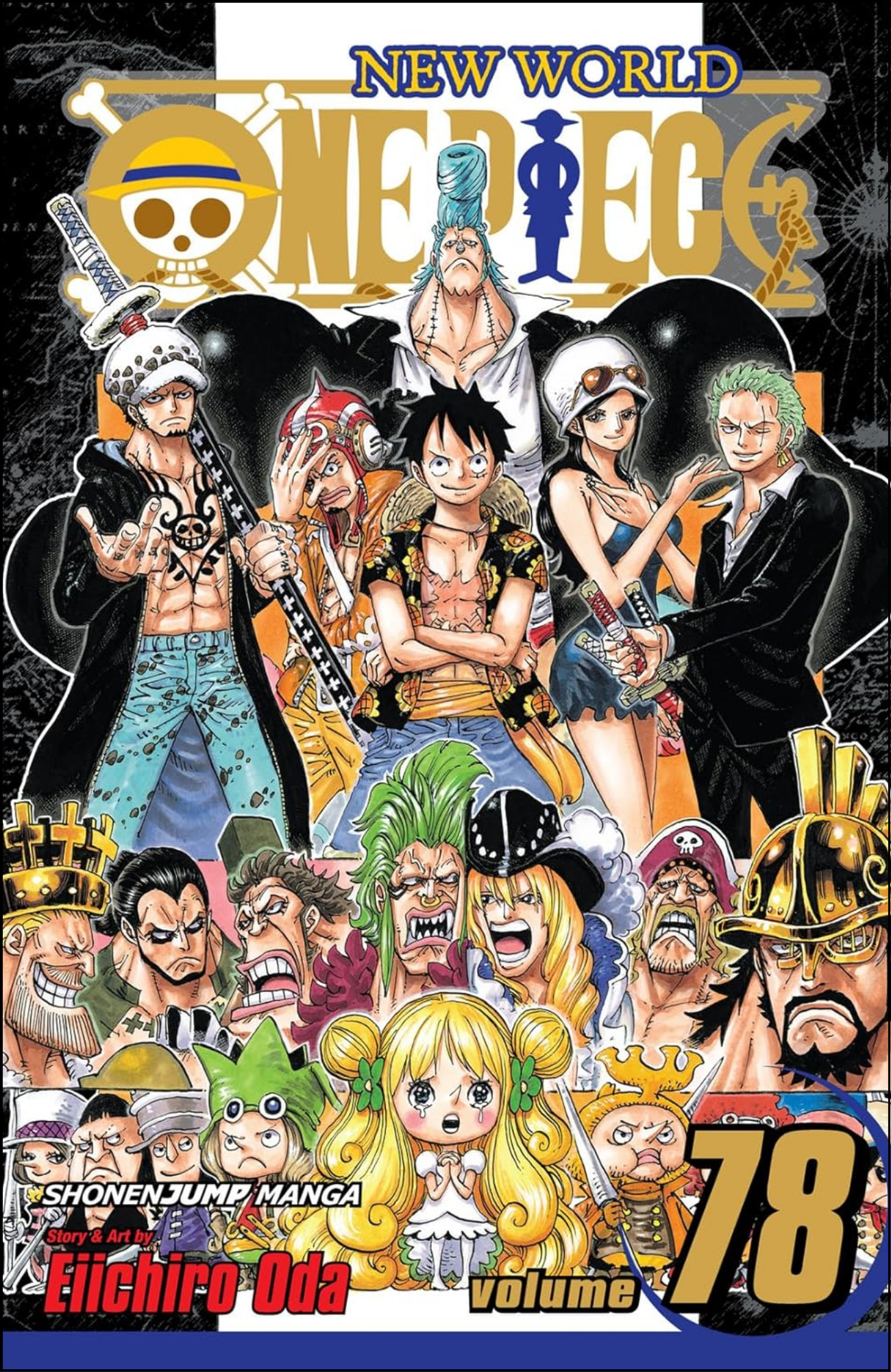 One Piece, Vol. 78 by Eiichiro Oda (Author, Illustrator) | Full Page Print Editon