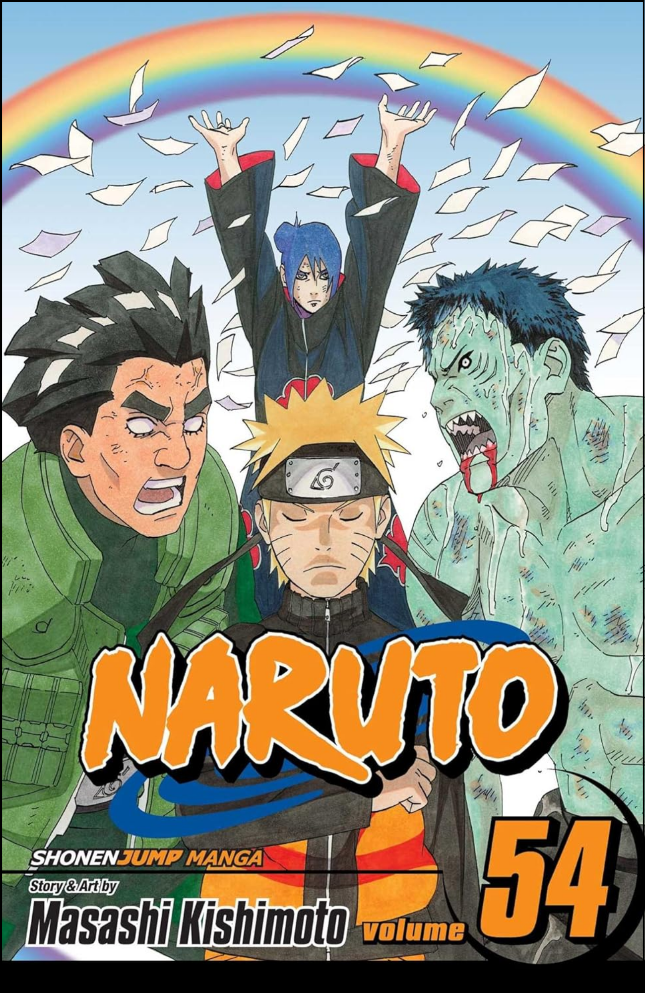 Naruto, Vol. 54 by Masashi Kishimoto (Author, Illustrator) | Full Page Print Editon
