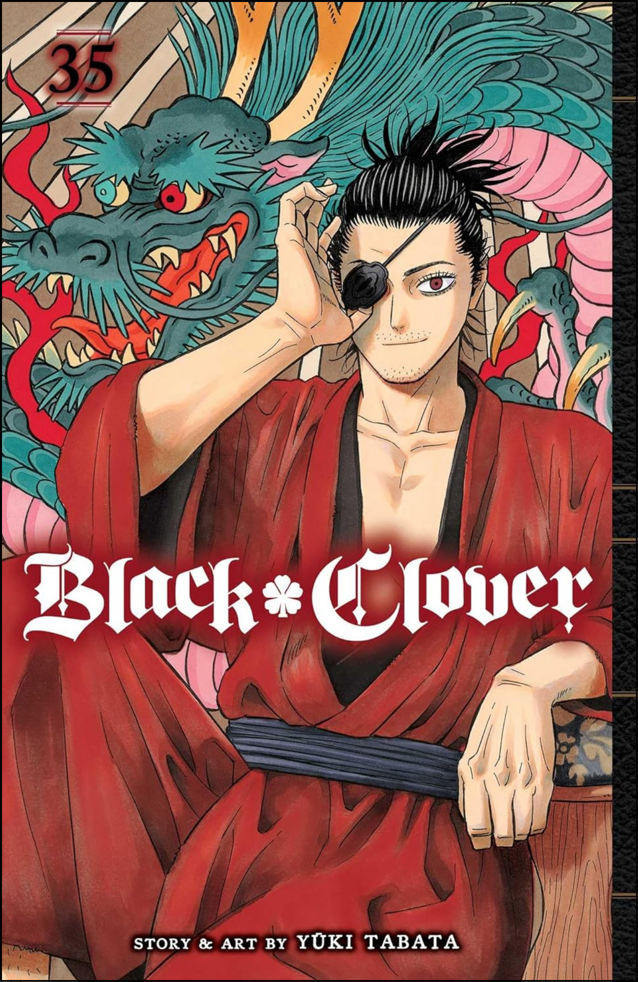 Black Clover, Vol. 35 by Yūki Tabata (Author) | Full Page Print Editon