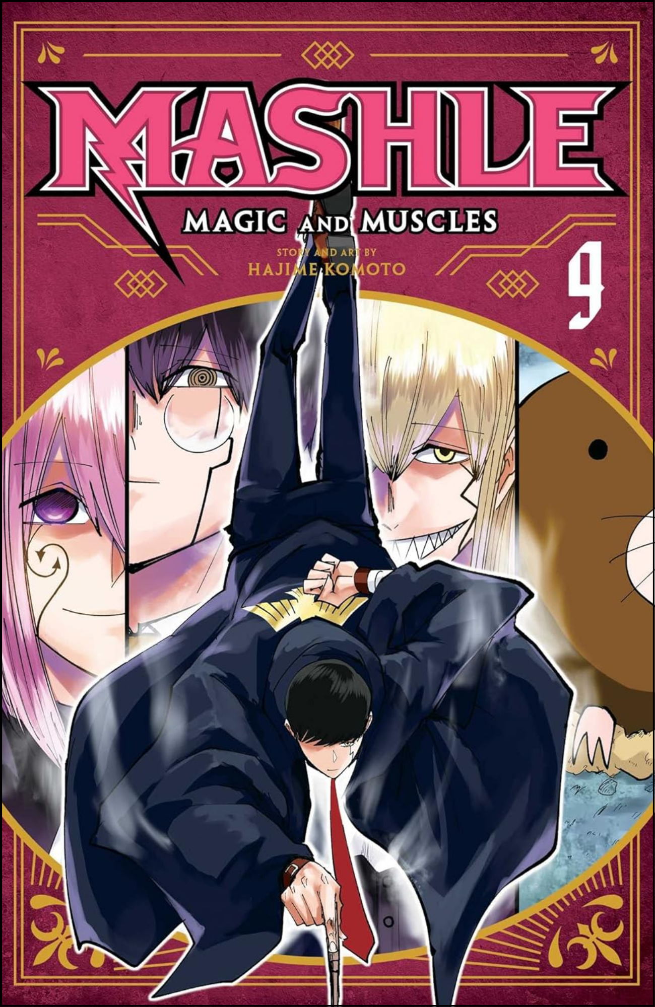 Mashle: Magic and Muscles, Vol. 9 by Hajime Komoto (Author) | Full Page Print Editon