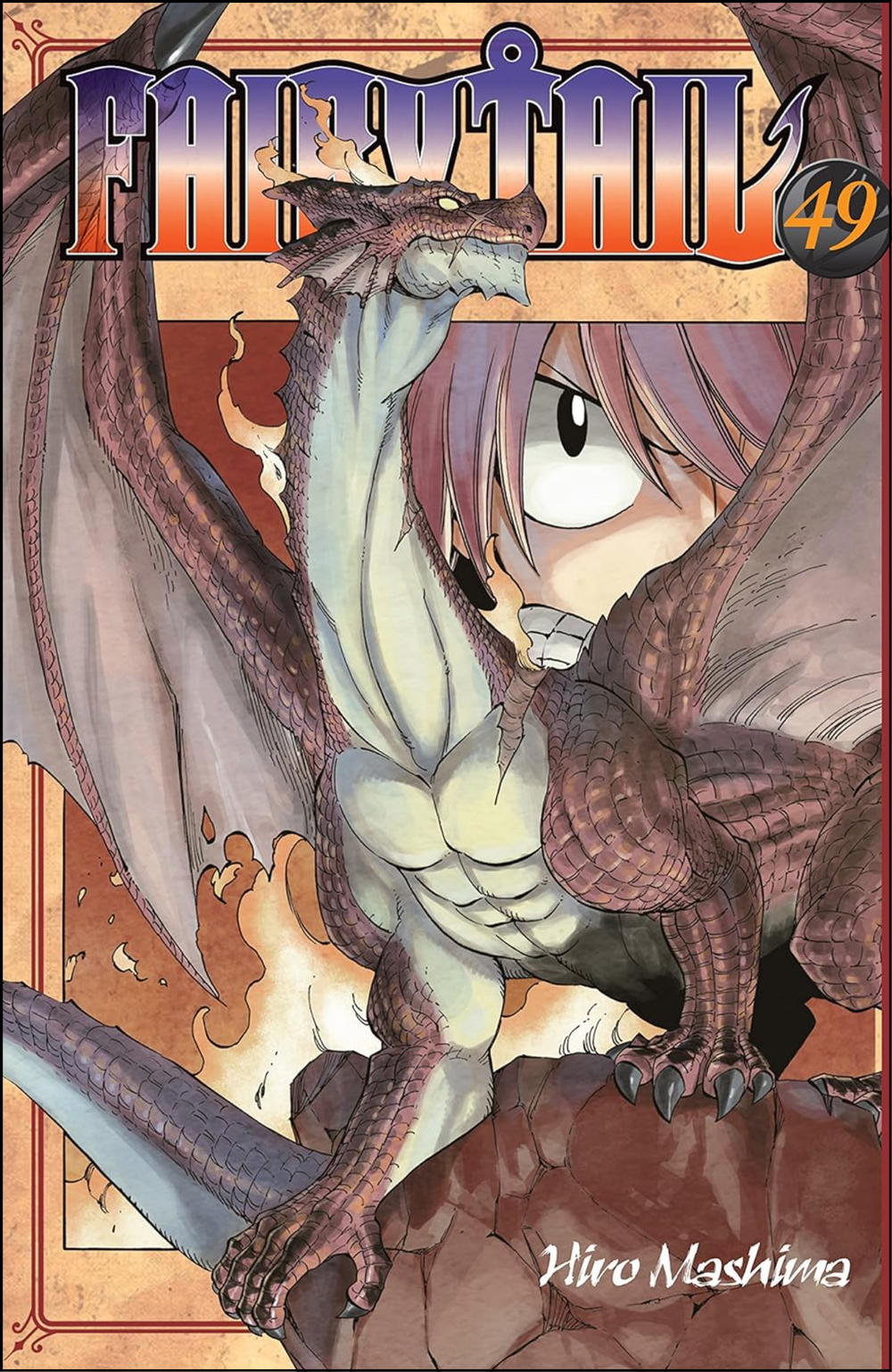 Fairy Tail Vol. 49 by Hiro Mashima (Author, Artist) | Full Page Print Editon
